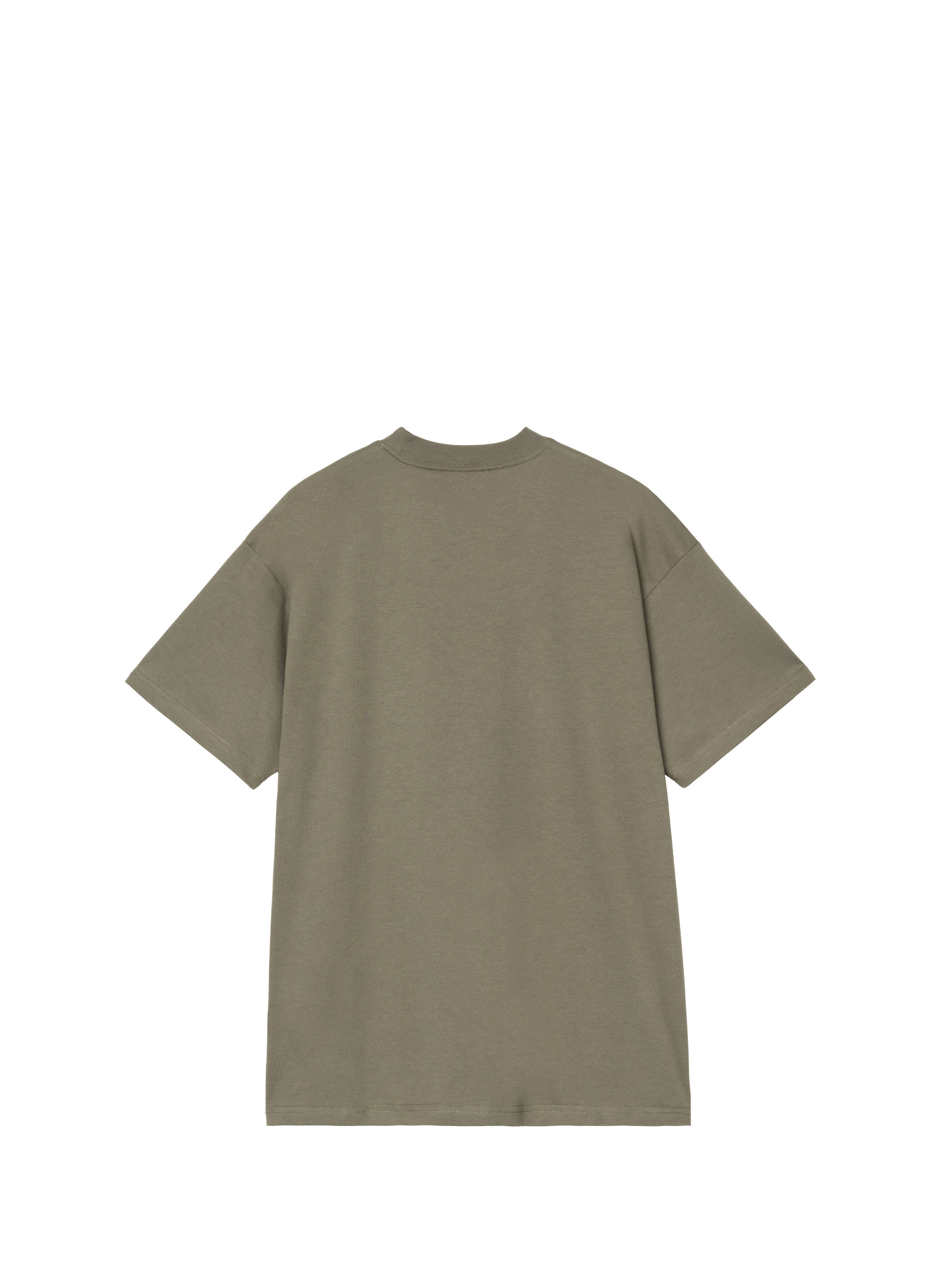 T-shirt manches courtes imprimé en coton CARHARTT WIP Vert