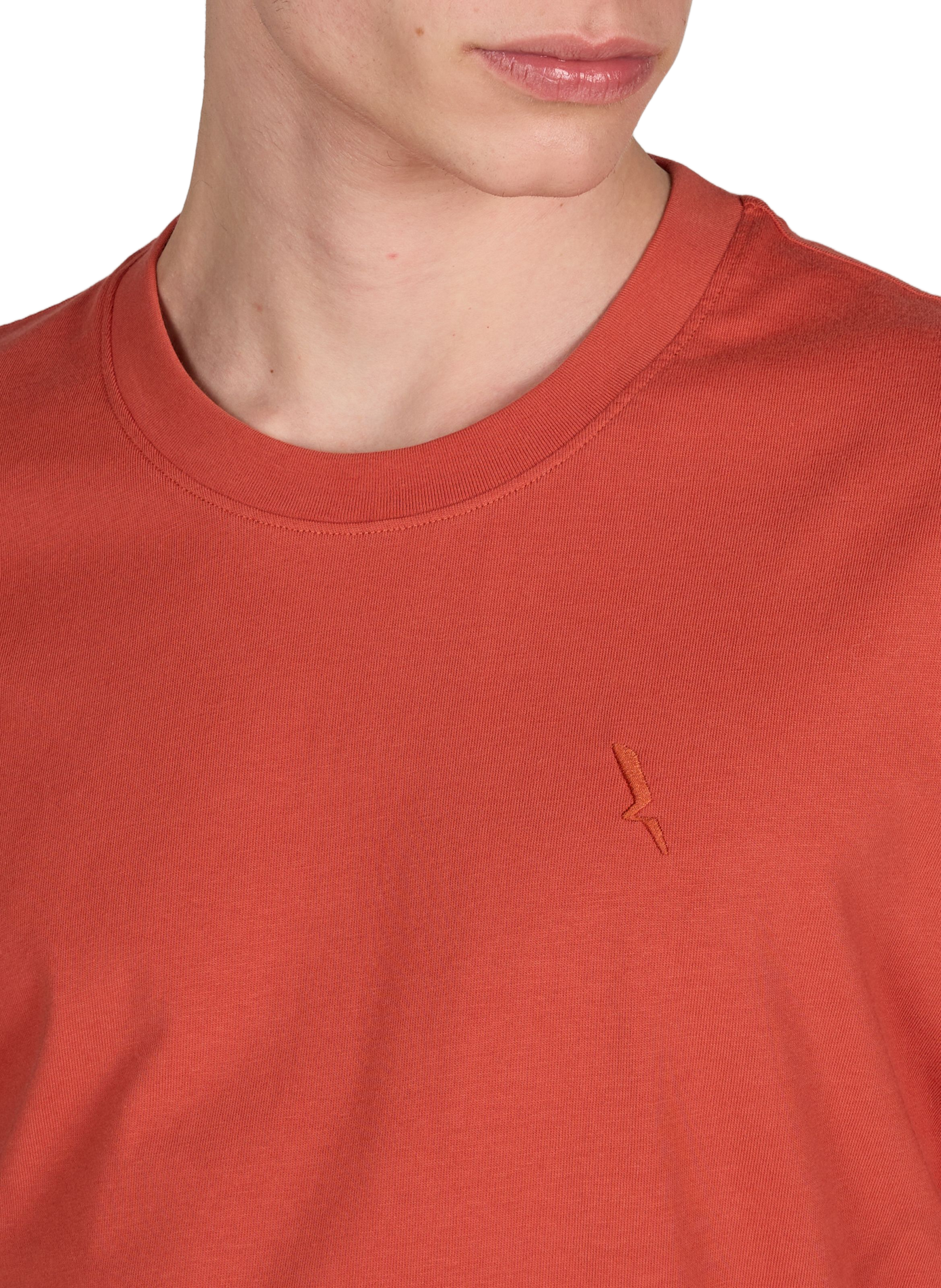 Cotton round-neck T-shirt AIGLE Red