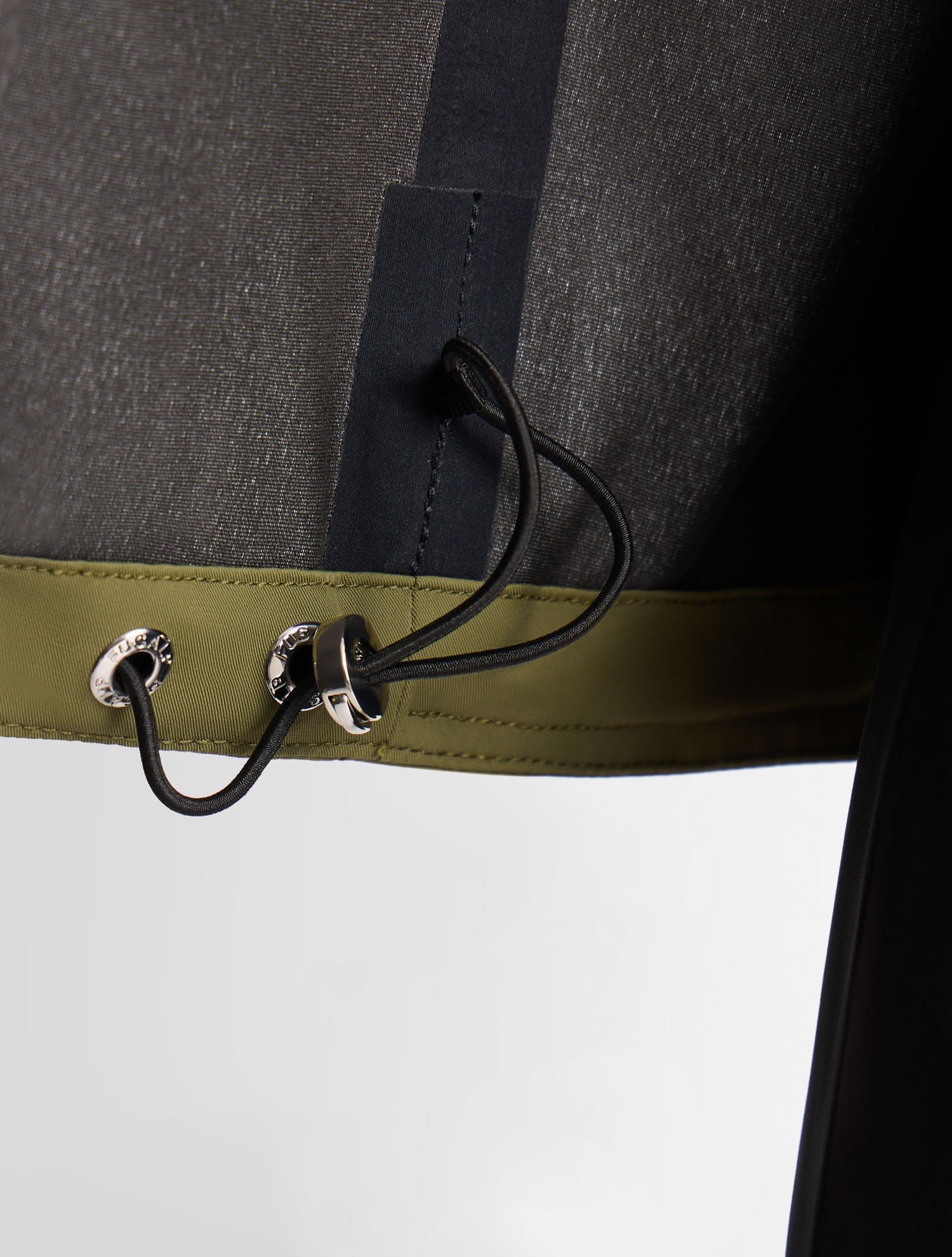 Blouson kasima col capuche coupe regular FUSALP Kaki