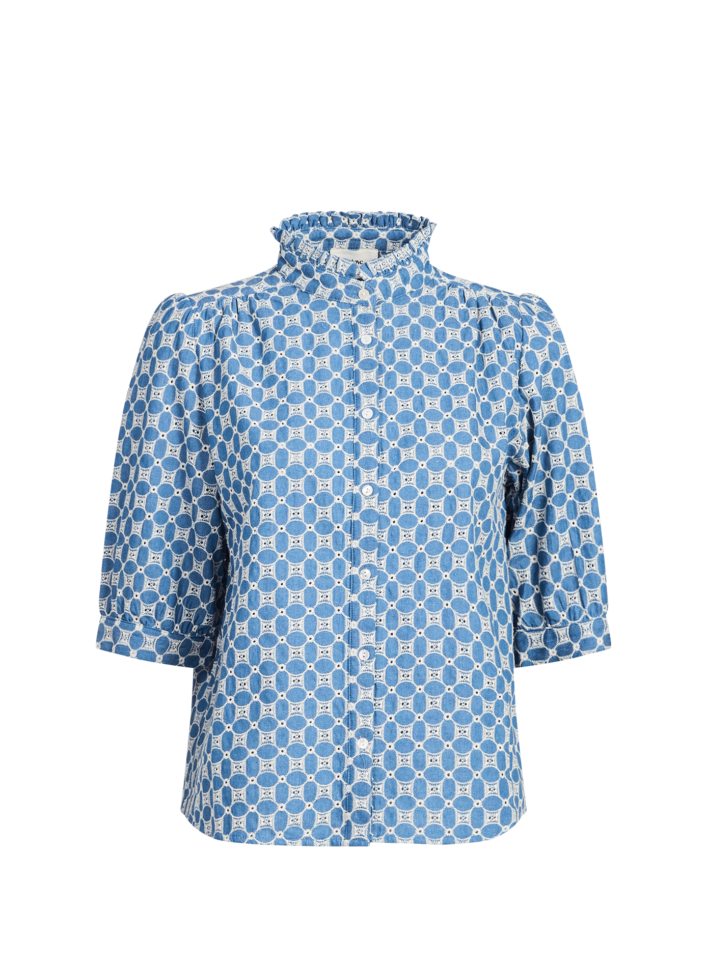 Chemise oversize en coton ARTLOVE Bleu