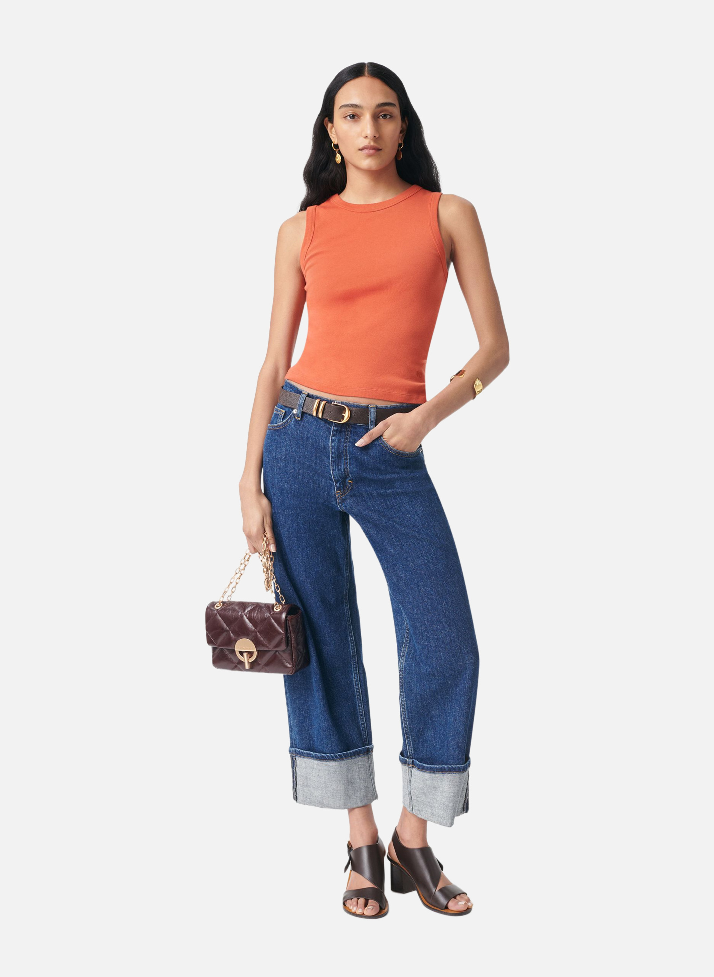 Débardeur gaia VANESSA BRUNO Orange