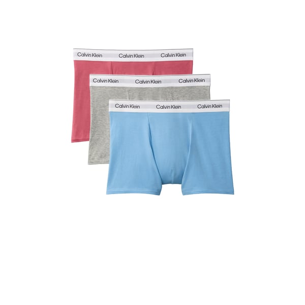 Lot de 3 boxers en coton mélangé Lot de 3 boxers en coton mélangé
