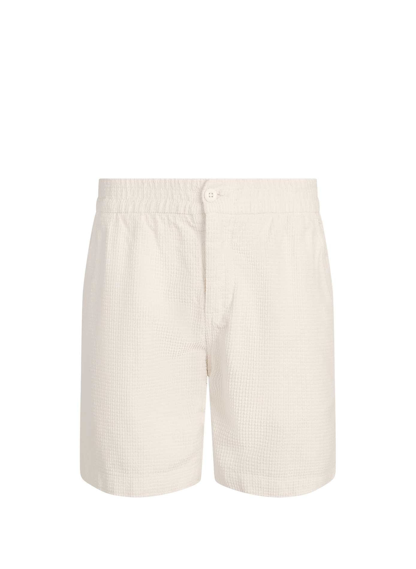 Short droit Chèvre en coton FAGUO Beige