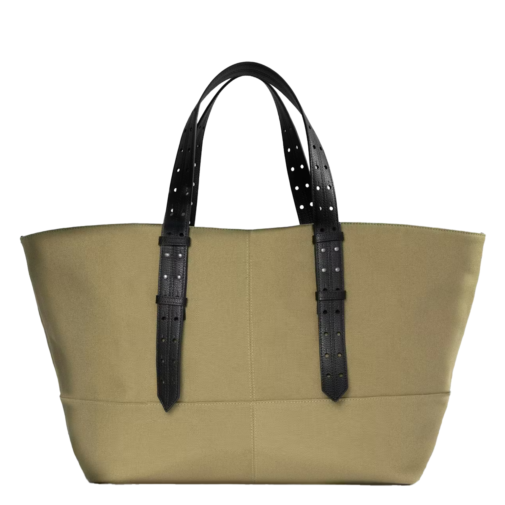 Sac cabas en coton z camp ZADIG&VOLTAIRE Vert