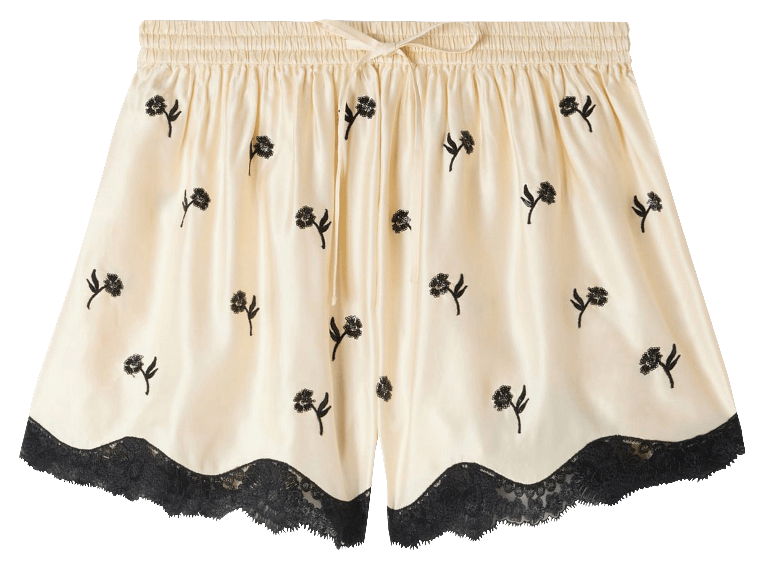 Short à imprimé floral SANDRO Beige