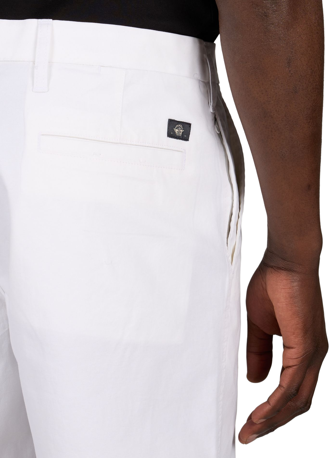 Short droit Ultimate en coton mélangé DOCKERS Blanc