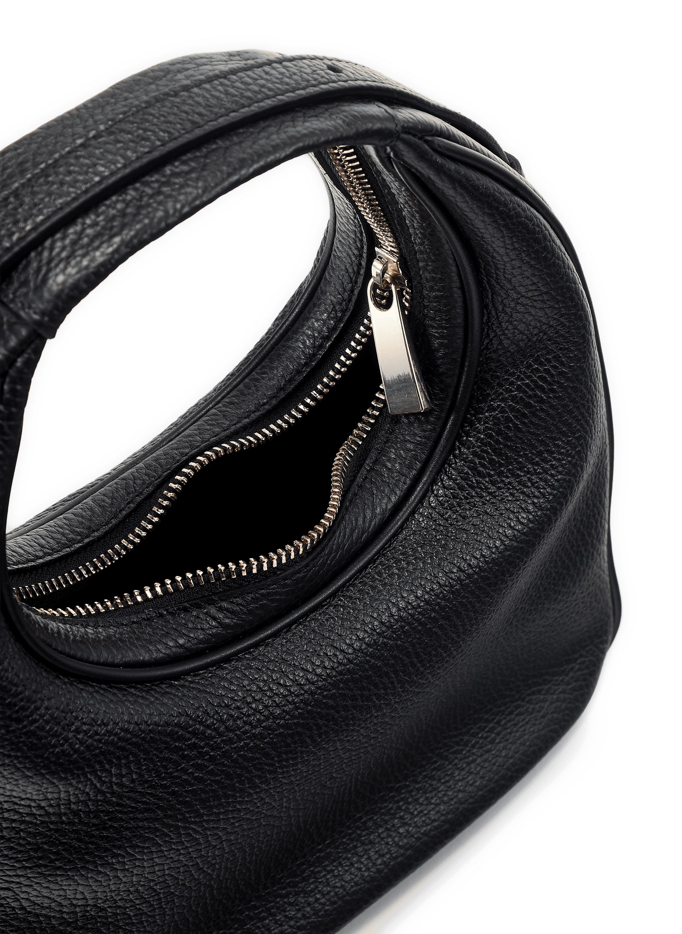 Galleria leather tote bag SAISON 1865 Black