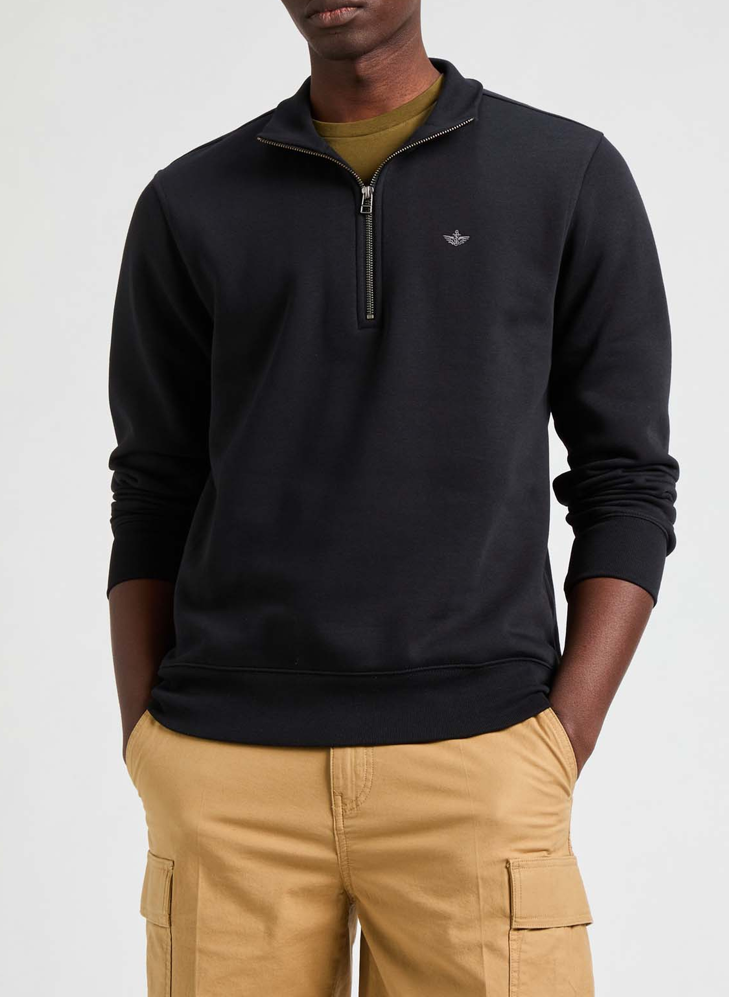 Baumwoll-Sweatshirt DOCKERS Schwarz