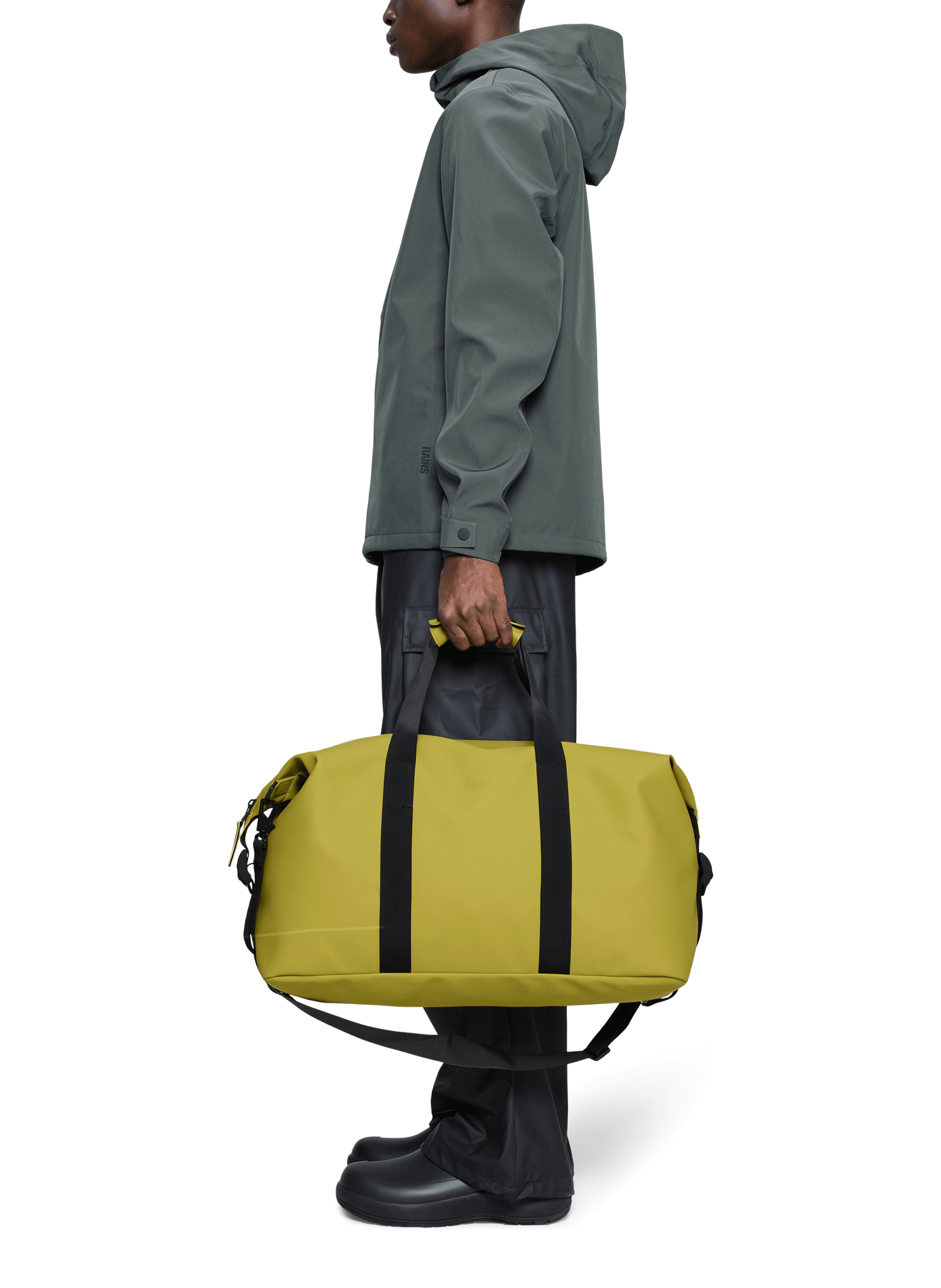 Bolsa de viaje impermeable Hilo RAINS Amarillo