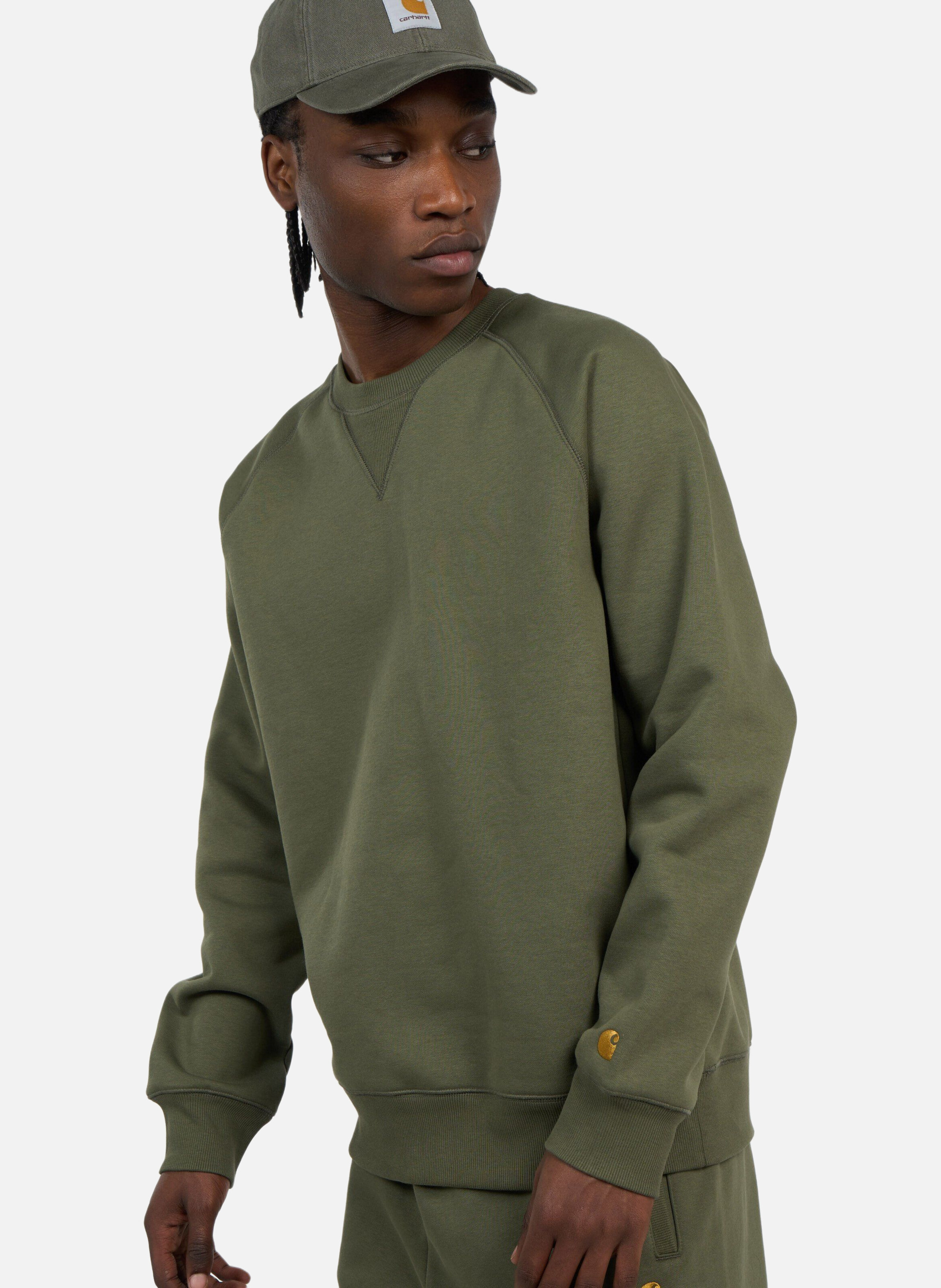 Sweatshirt chase CARHARTT WIP Kaki