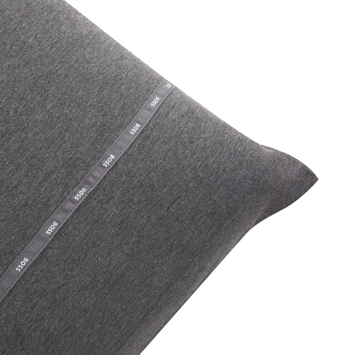 Taie d'oreiller en coton modal, boss sense BOSS HOME Gris