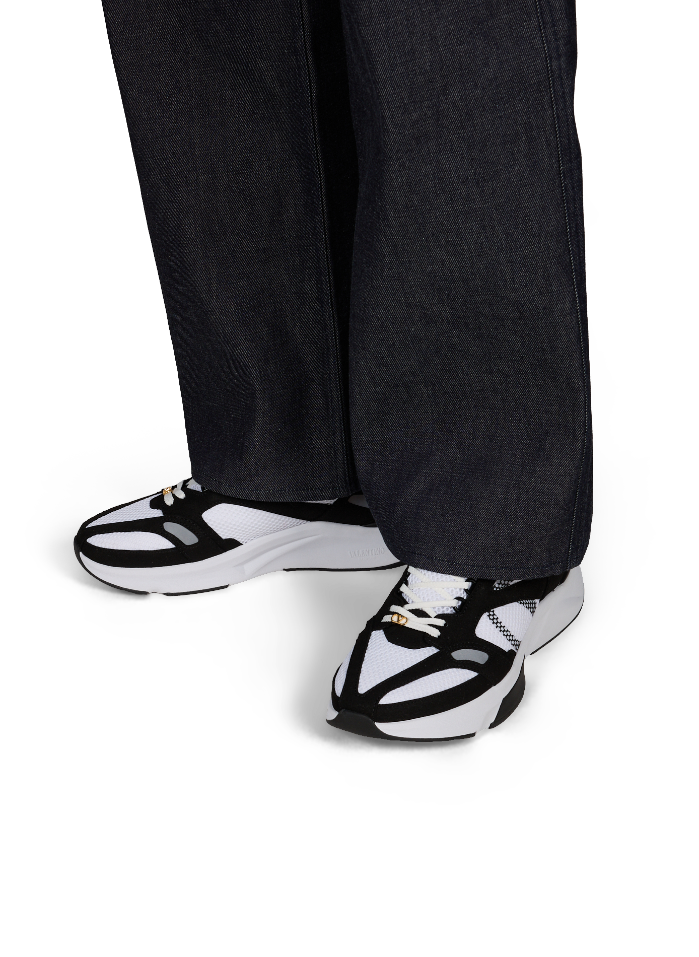Lage sneakers van mesh VALENTINO Veelkleurig