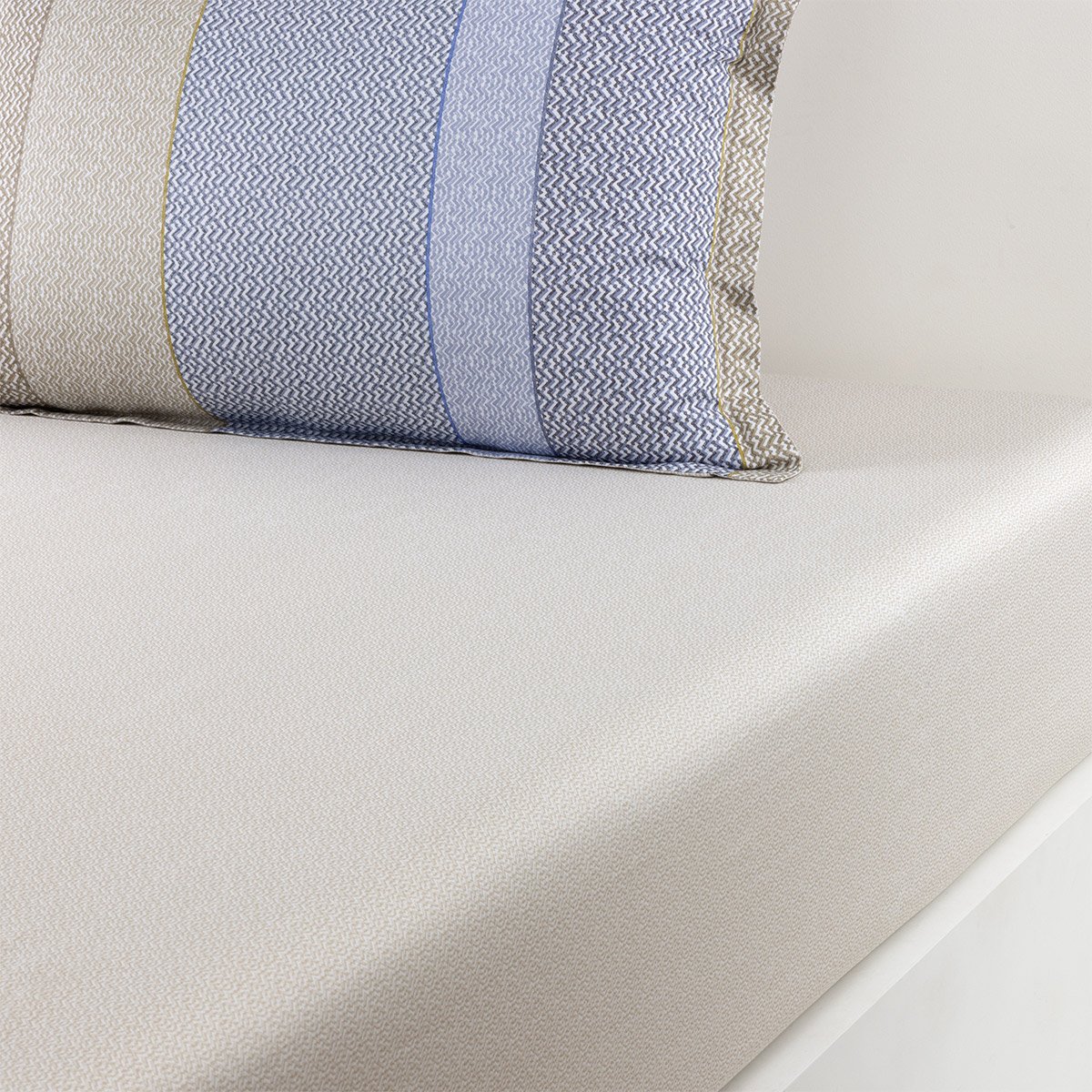 Drap housse en satin de coton, alvorada BOSS HOME Multicolore
