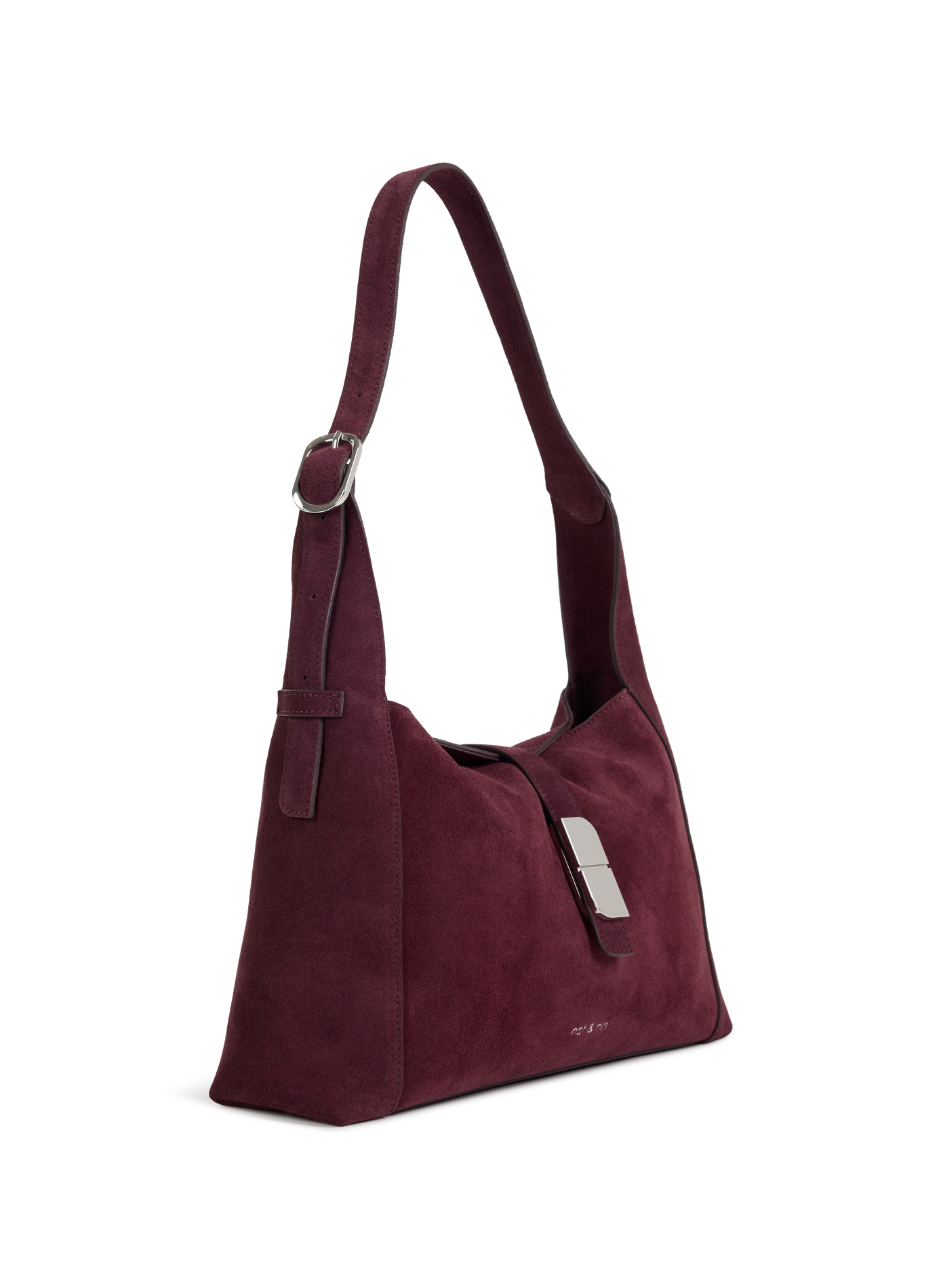 Galleria leather tote bag NAT & NIN Purple