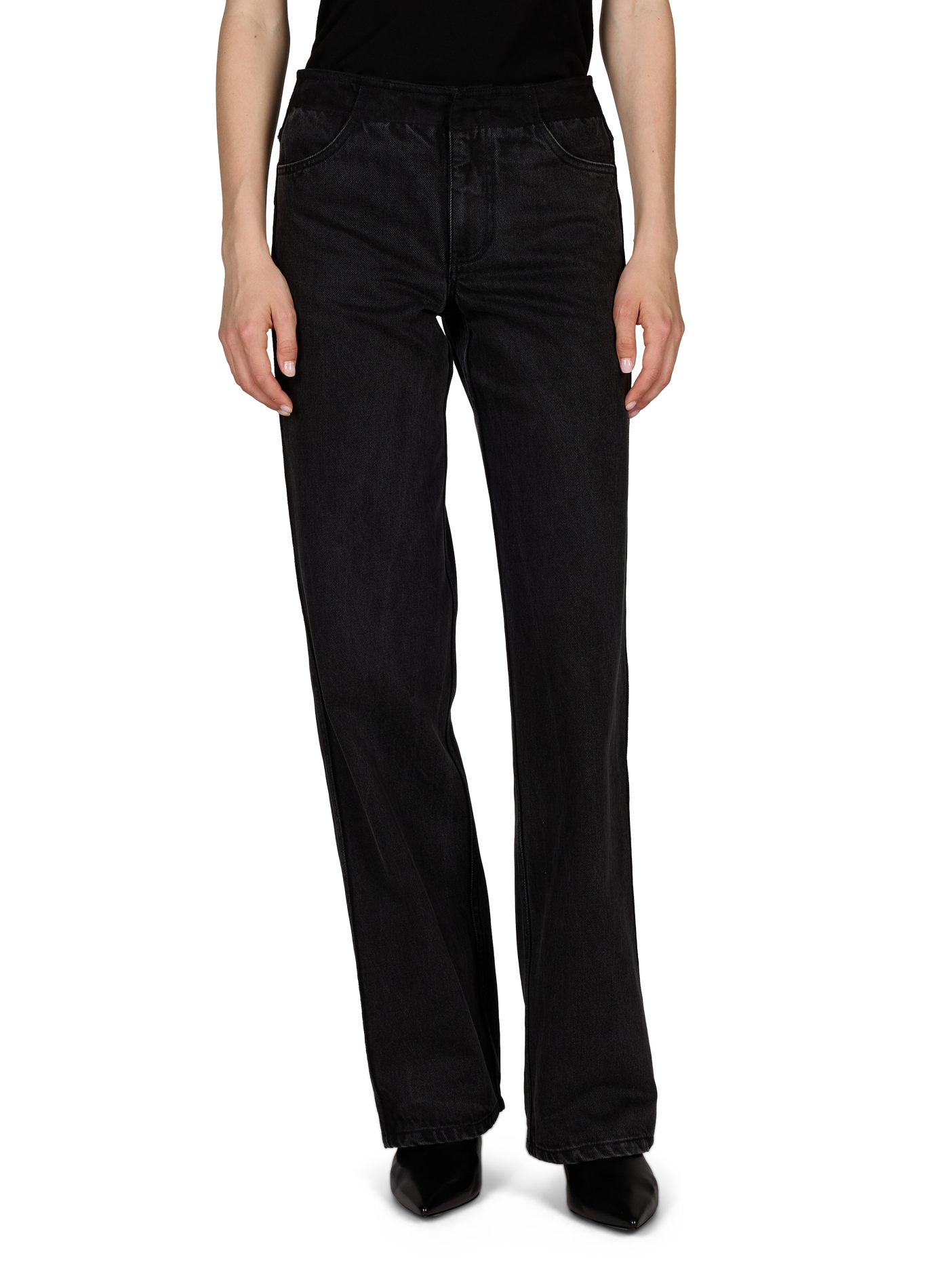 Weite Jeans Deconstruct CHRISTOPHER ESBER Schwarz