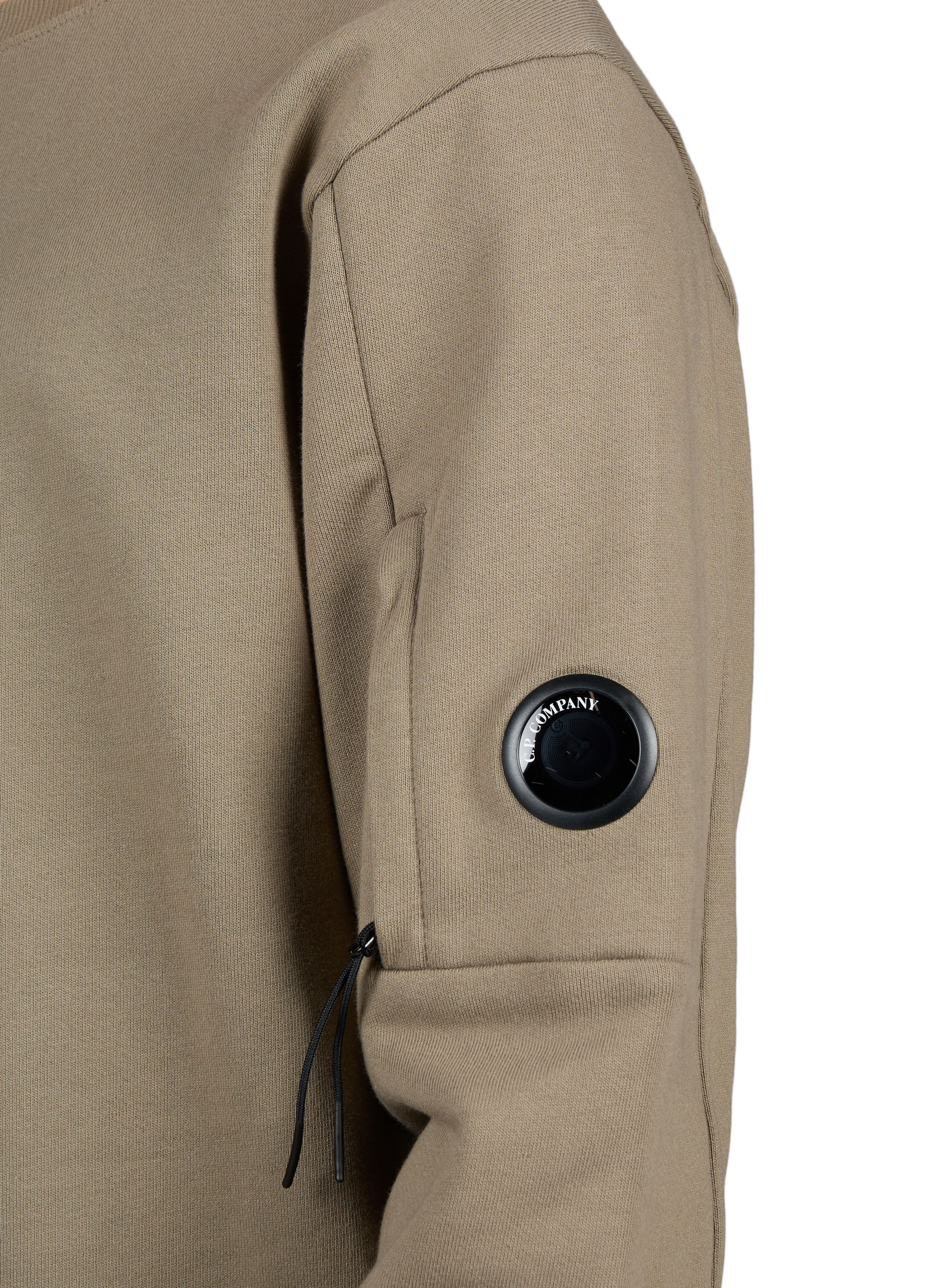 Gerader Baumwoll-Sweater CP COMPANY Grau