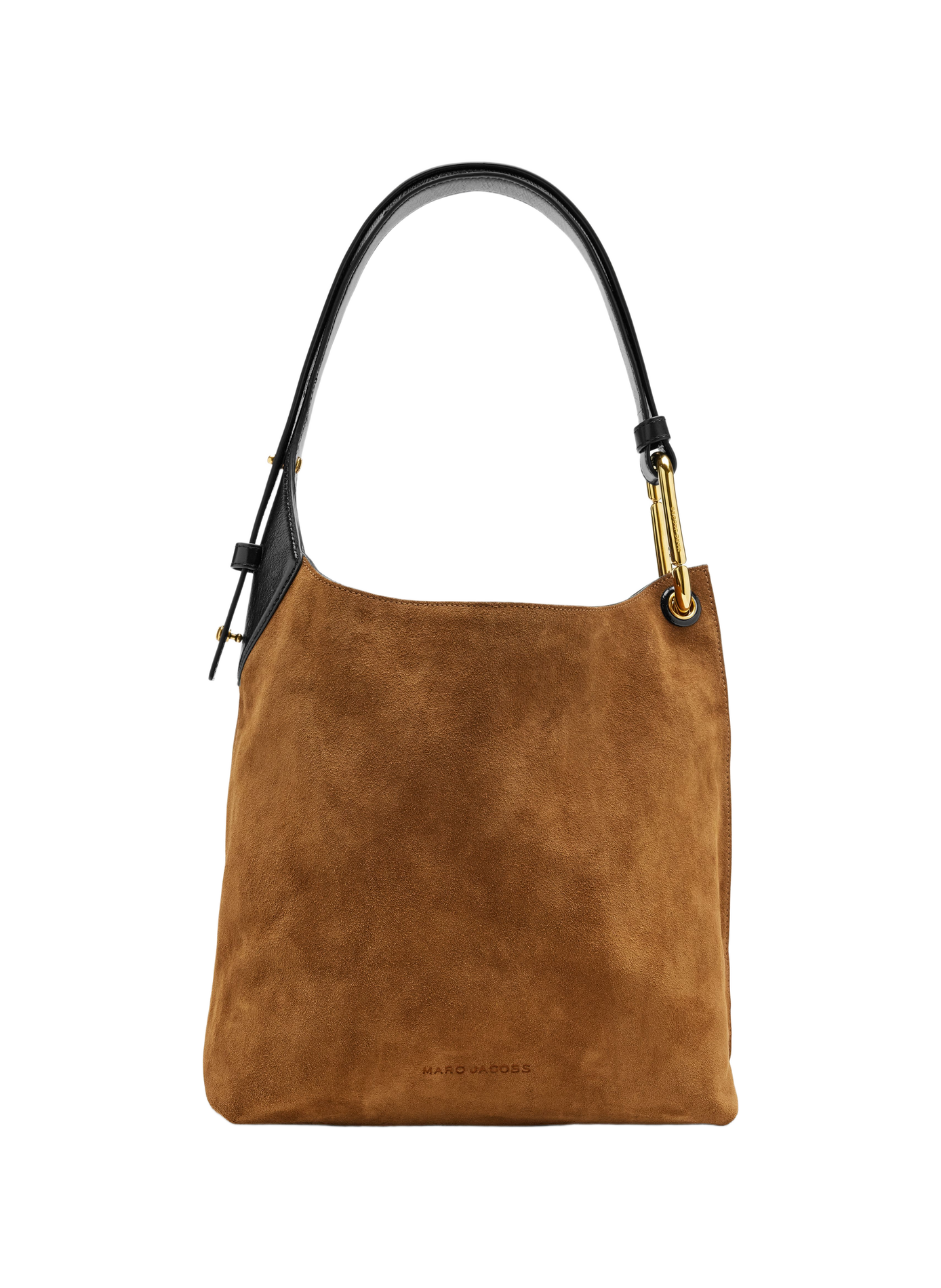 The Scene Bucket shoulder bag in suede leather MARC JACOBS Brown