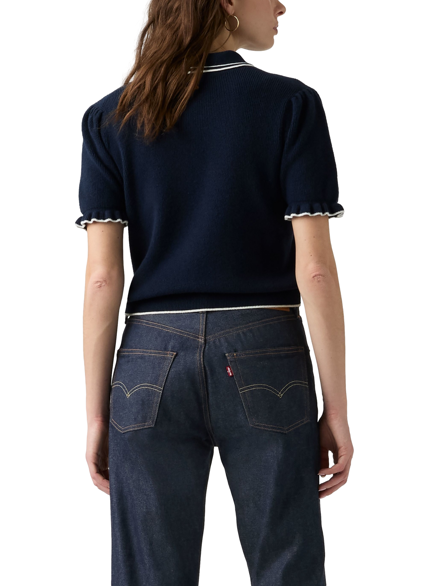 Short-sleeved Supersoft Summer polo in blended cotton LEVI'S Blue