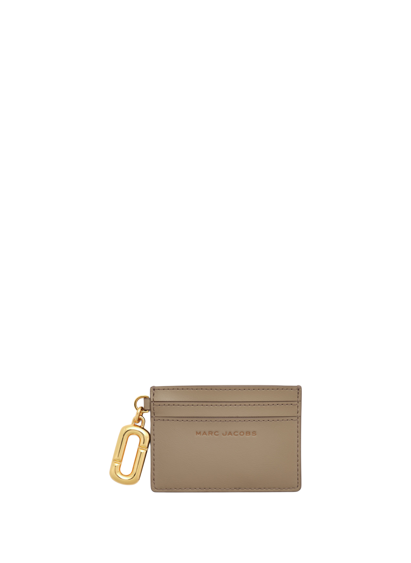 Kartenhalter The Scene aus Leder MARC JACOBS Grau