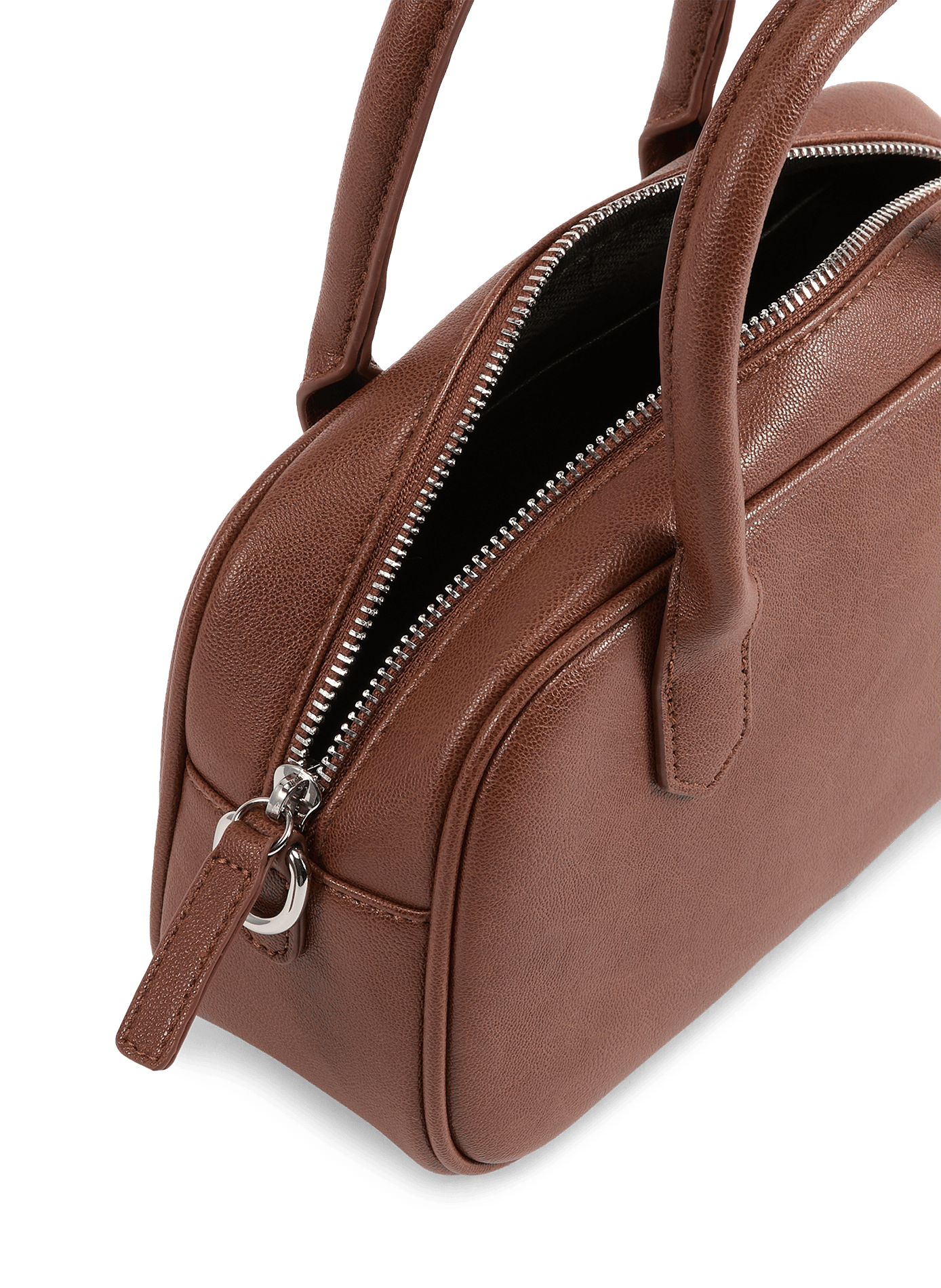 Petit sac à main uni  | Marron AU PRINTEMPS PARIS Femme