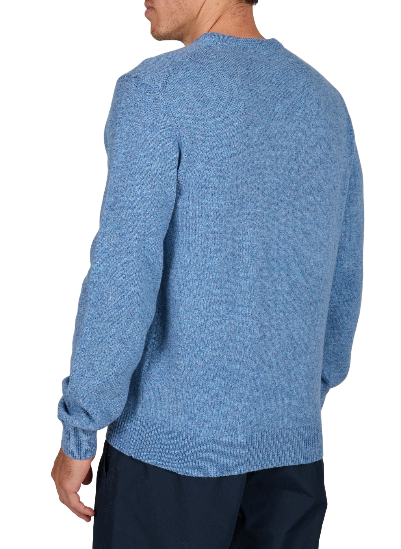 Gerader Wollpullover HACKETT Blau