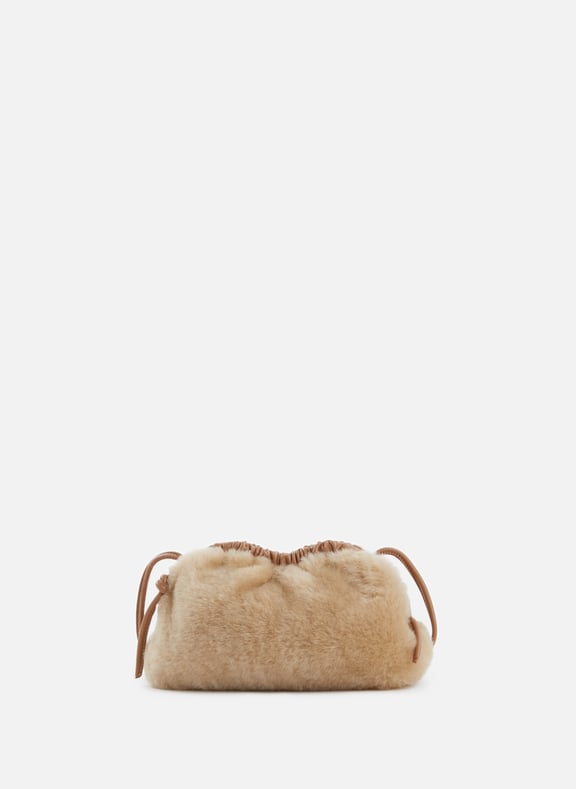 Mansur gavriel shearling bucket bag deals