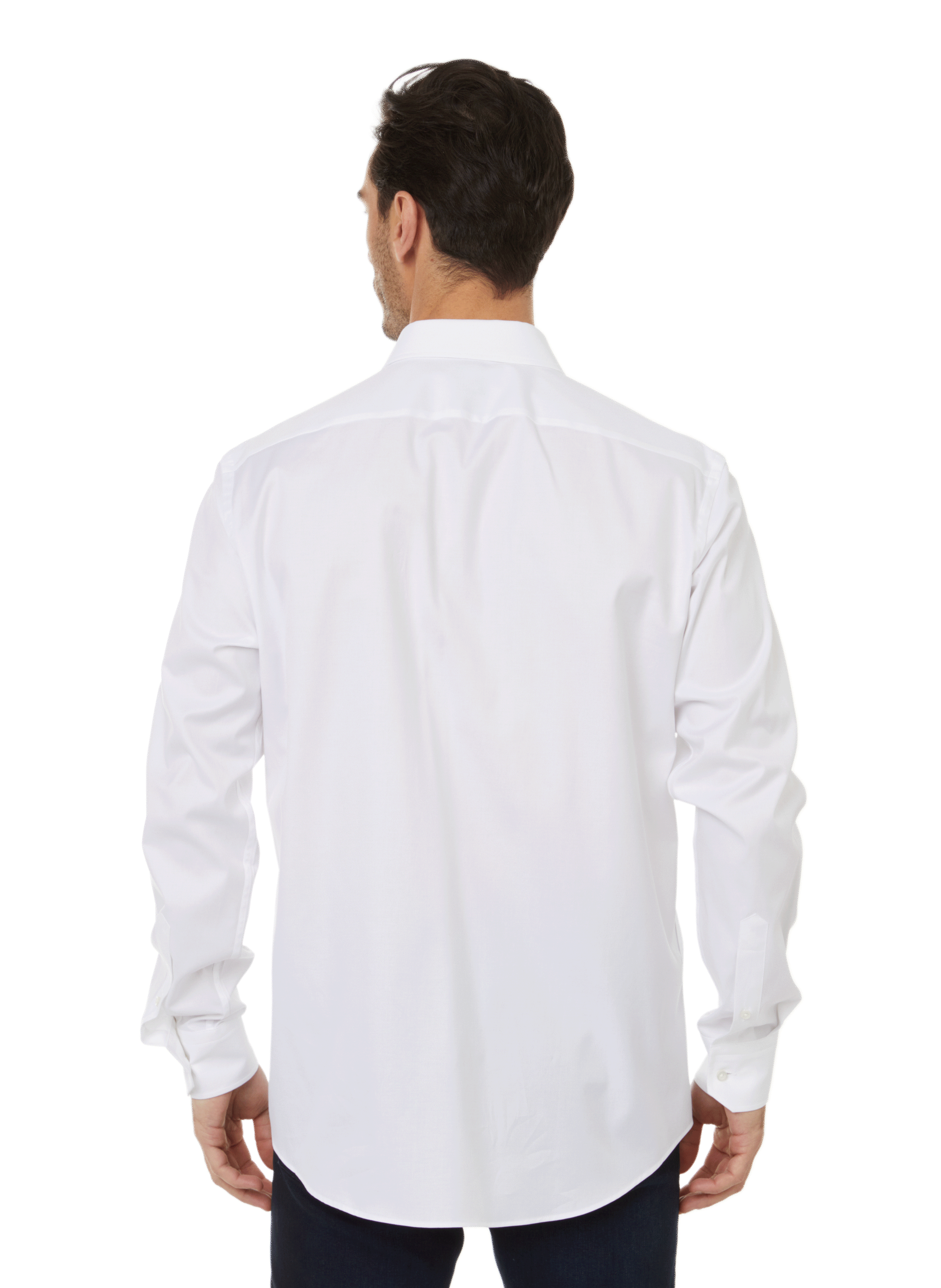 Chemise en coton BOSS Blanc