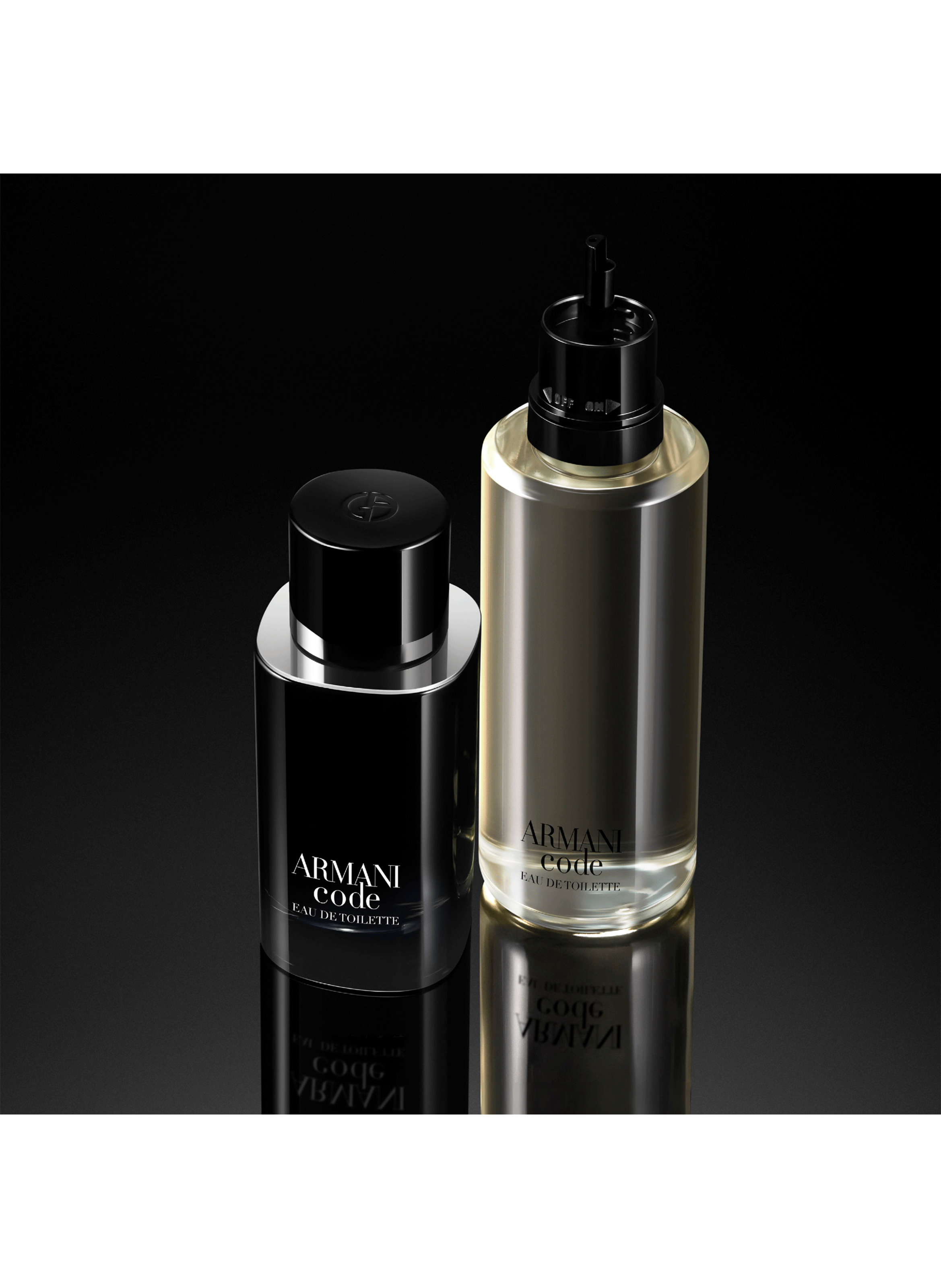 Armani Code refillable eau de toilette for men ARMANI No color