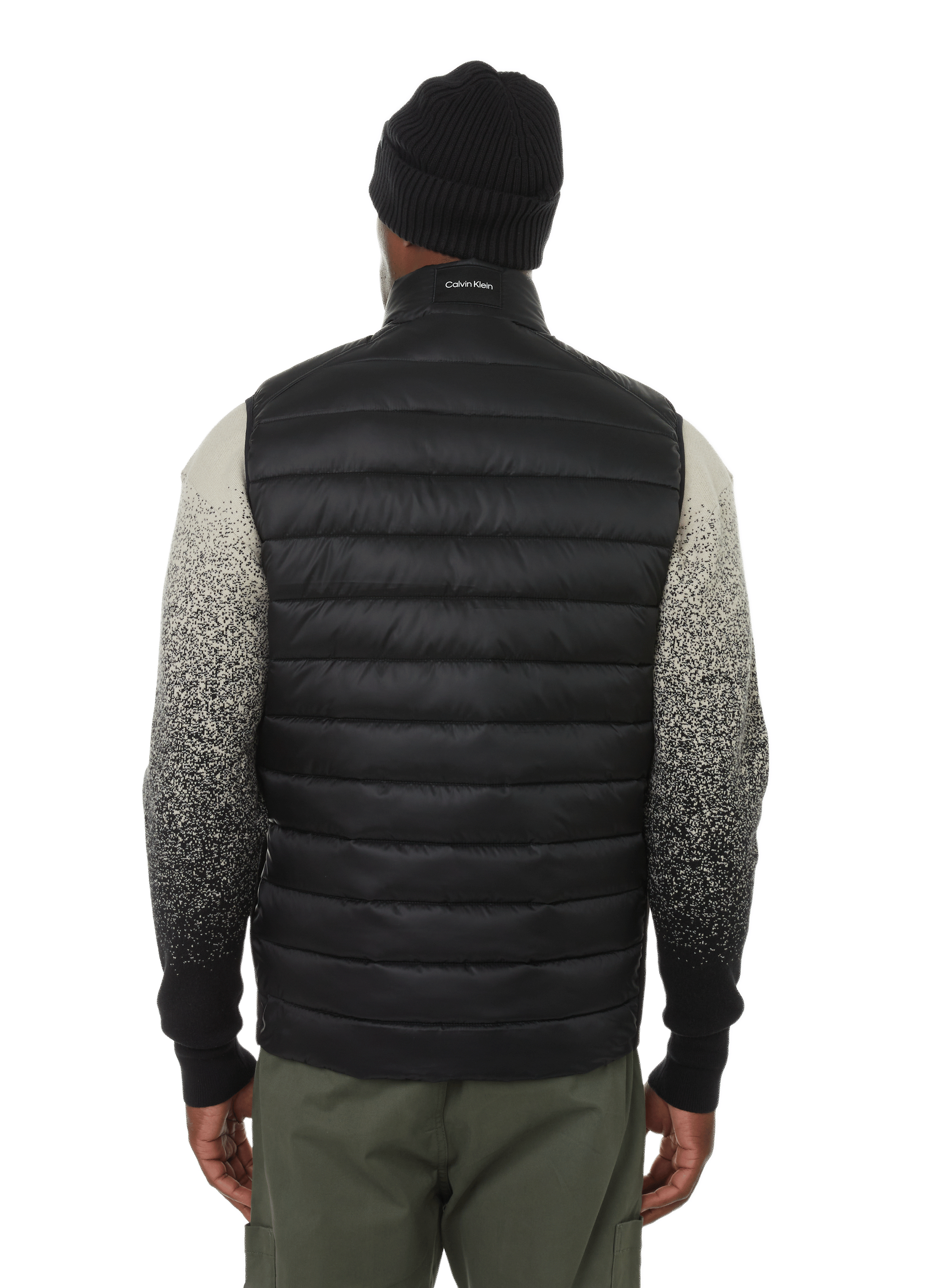 Padded recycled polyester gilet CALVIN KLEIN Black