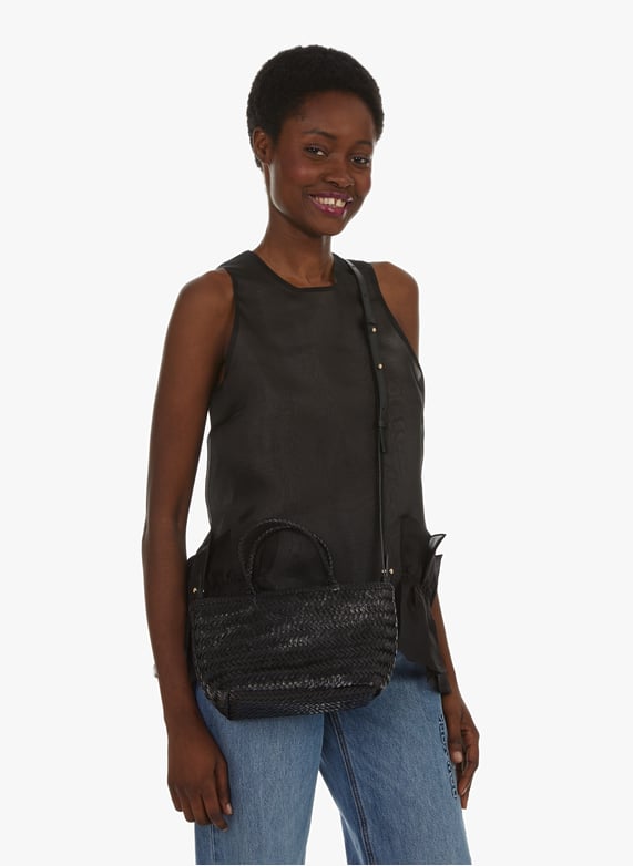 Sac diane en cuir Noir Saison 1865 Femme