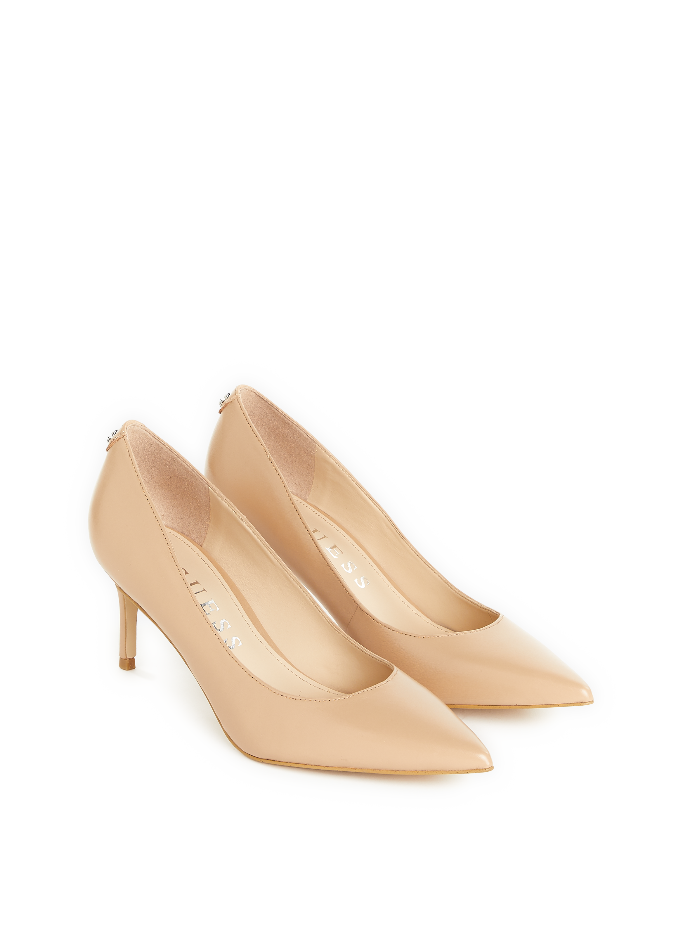 Heeled sandals GUESS Beige