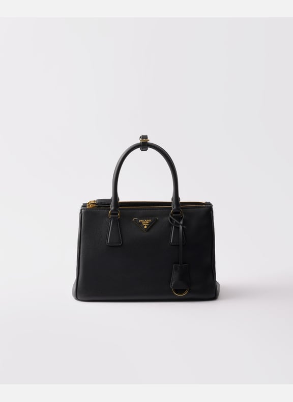 Sac prada galleria en cuir Noir by PRADA PRADA Sac prada galleria en cuir Noir