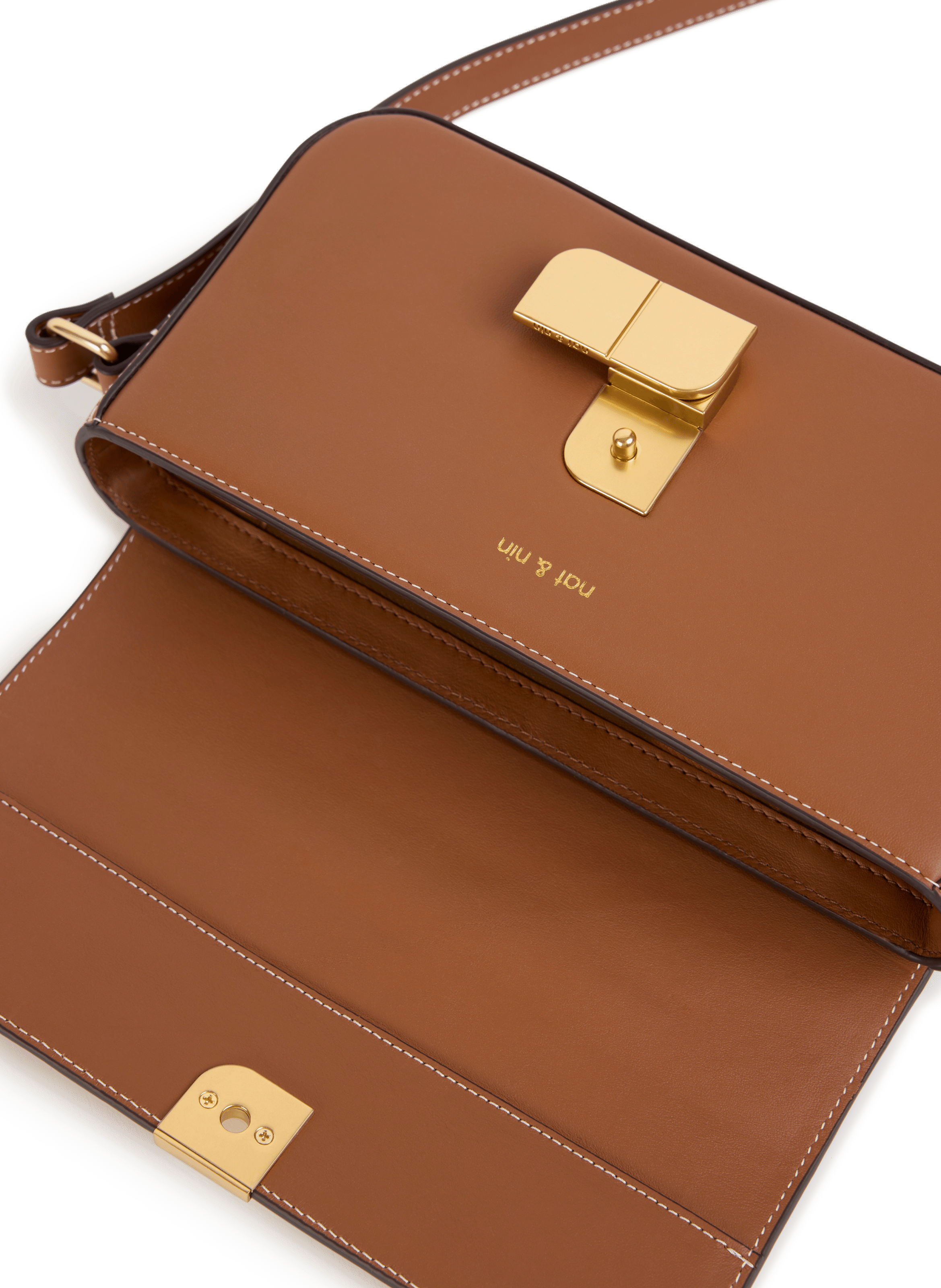 Alice S shoulder bag NAT & NIN Brown