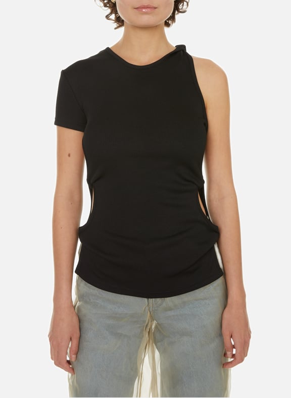 Twisted top Black by CHRISTOPHER ESBER CHRISTOPHER ESBER Twisted top Black