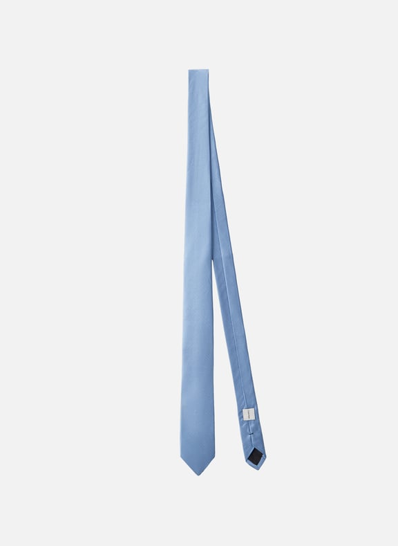 Cravate en soie mélangée Bleu by CALVIN KLEIN CALVIN KLEIN Cravate en soie mélangée Bleu