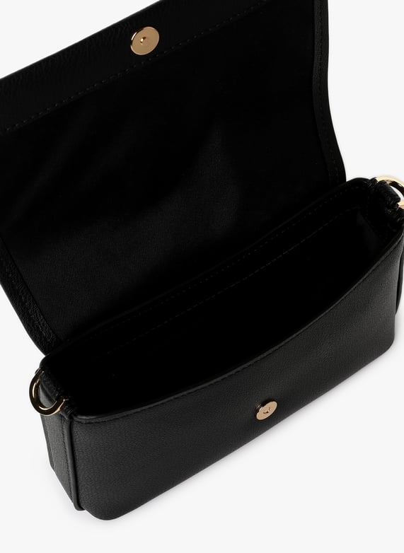 Petit sac à bandoulière Nessa en cuir | Noir by MICHAEL KORS Petit sac à bandoulière Nessa en cuir Noir