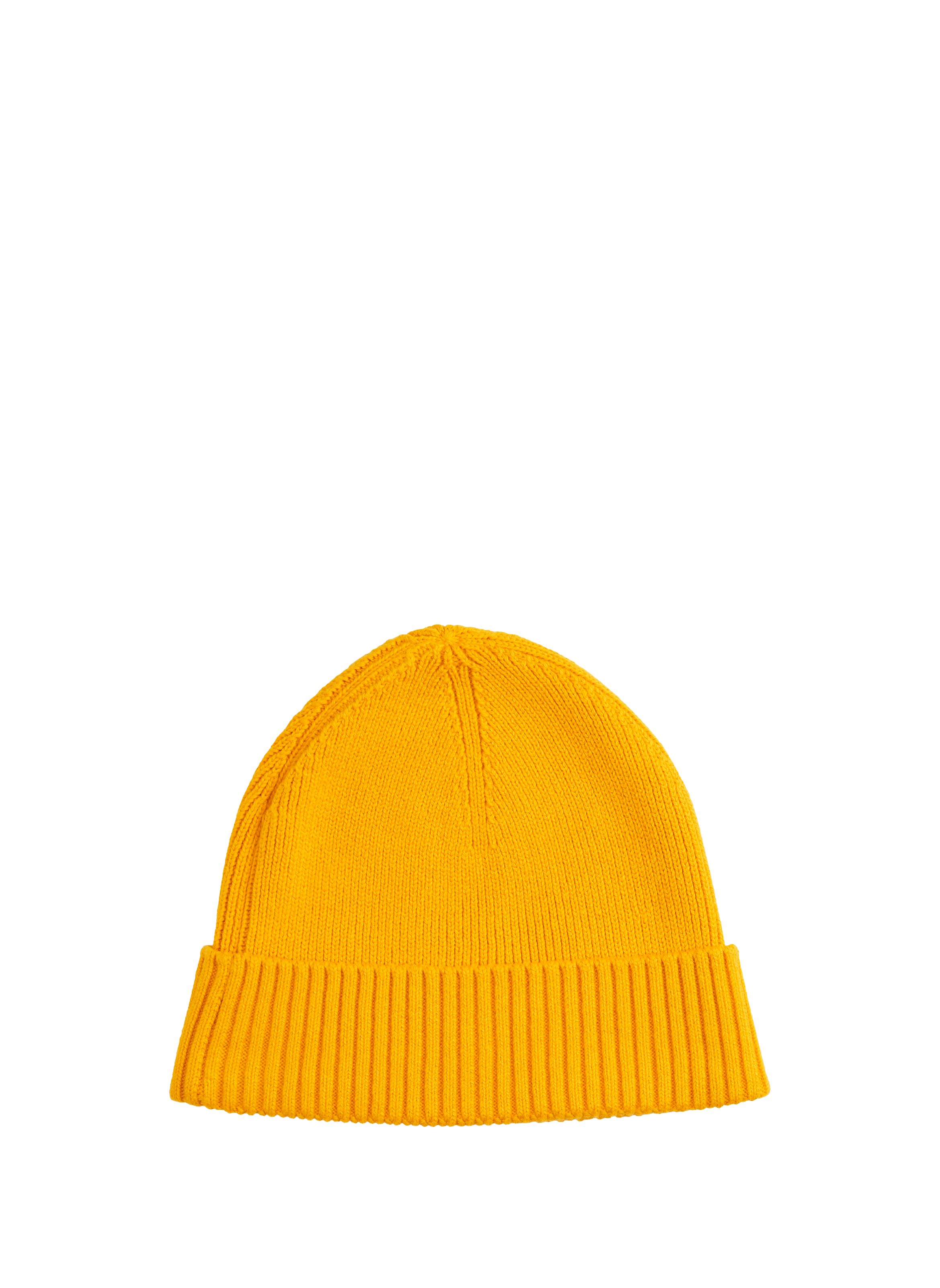 Cotton beanie TOMMY HILFIGER Yellow