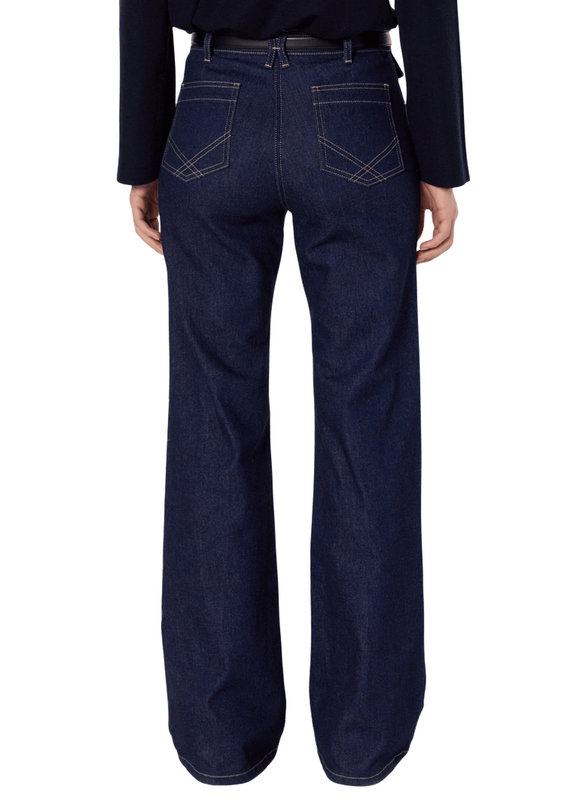 Jean flare brut - anna GERARD DAREL Bleu