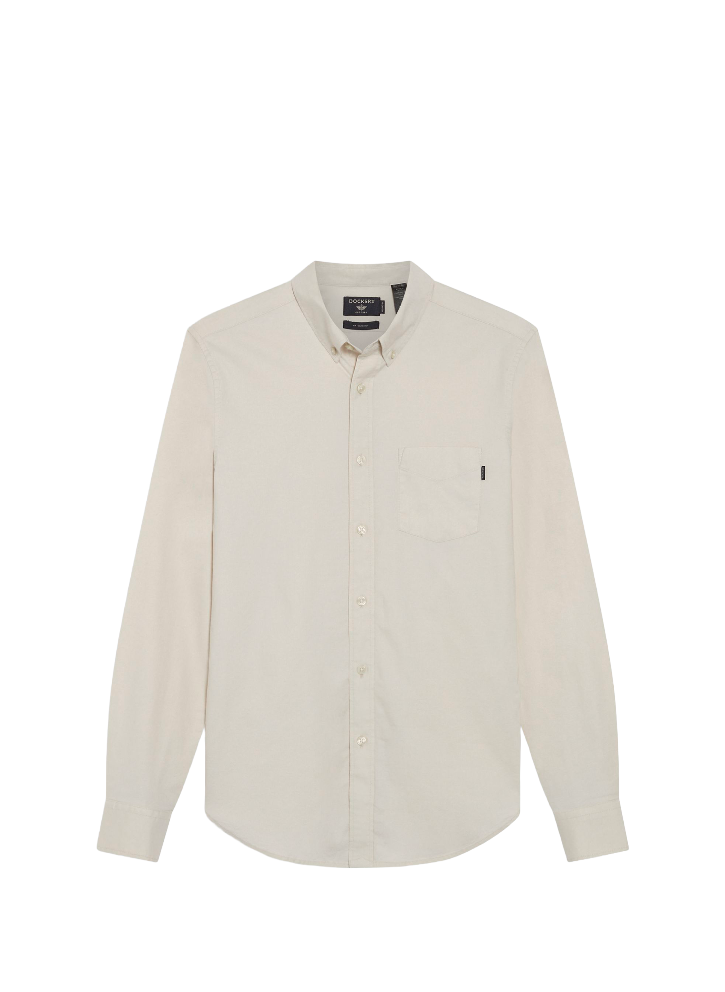 Cotton poplin shirt DOCKERS Beige