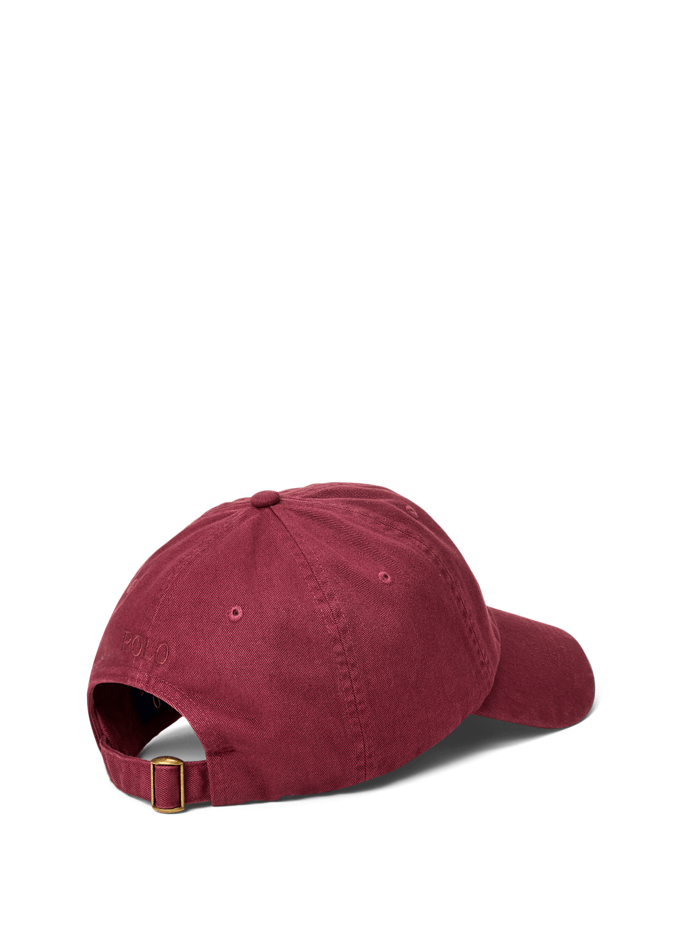 Embroidered cotton baseball cap POLO RALPH LAUREN Red