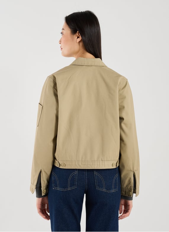 Veste droite unie | Kaki by DICKIES Veste droite unie Kaki