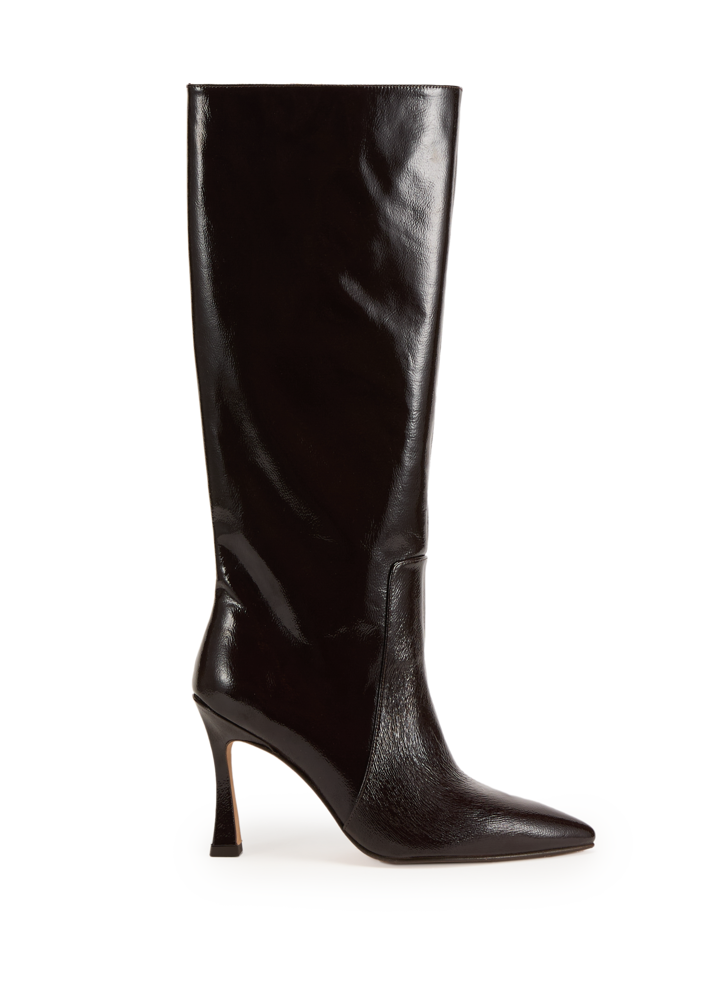 BOBBIES Bottes Clarisse en cuir Rouge