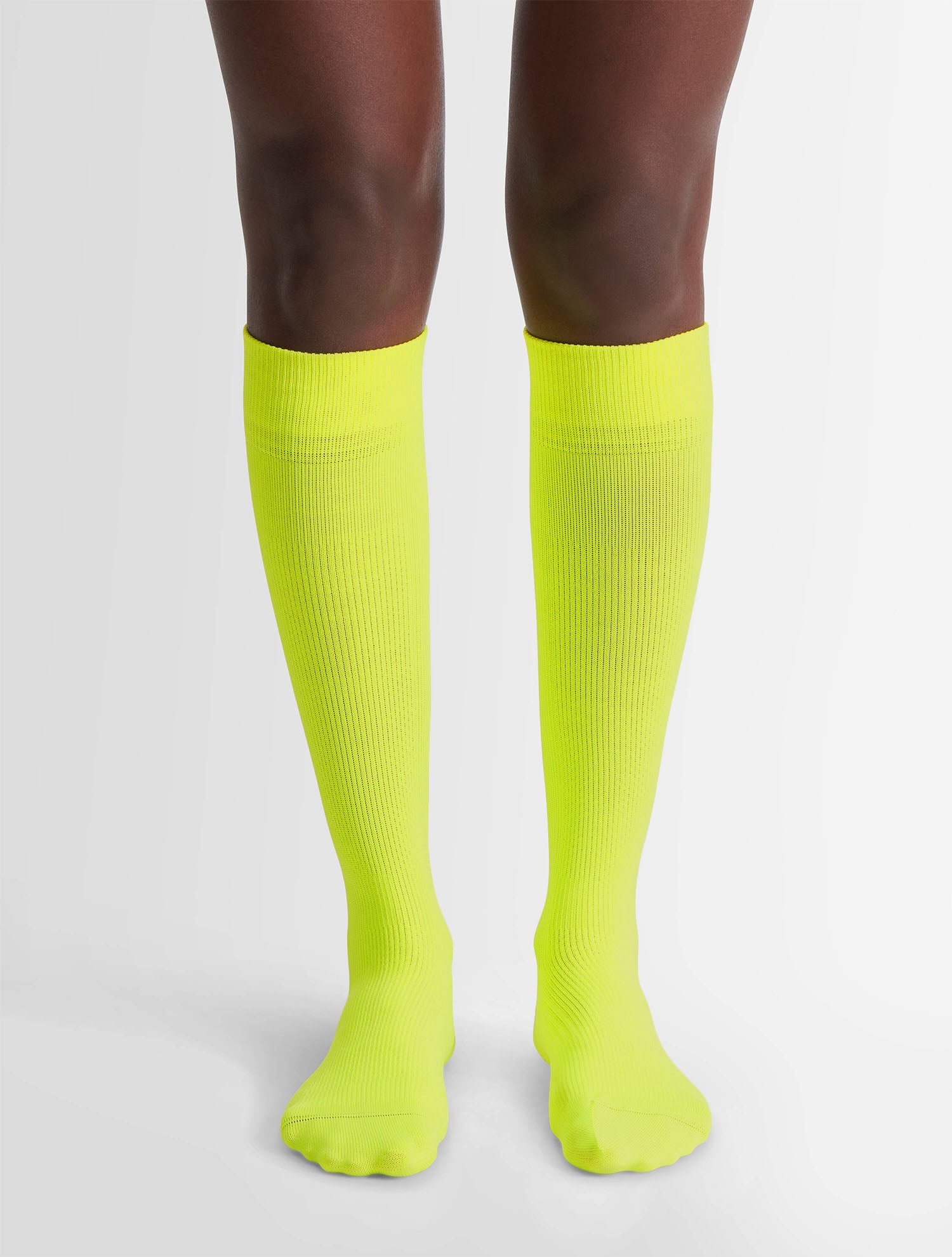 Chaussettes de ski sock pop coupe regular FUSALP Jaune