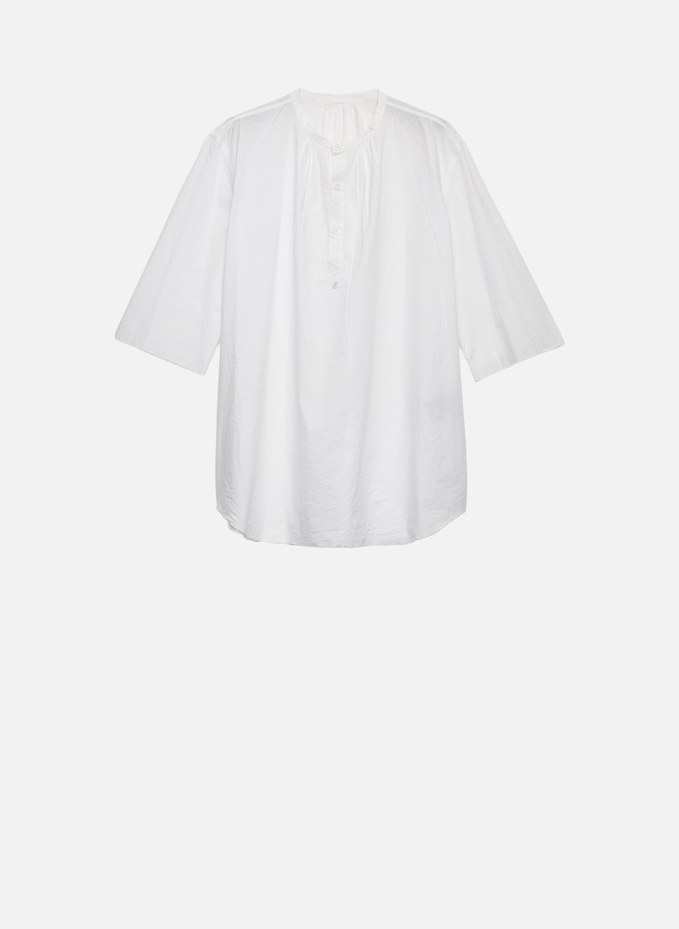 Chemise en coton PRADA Blanc
