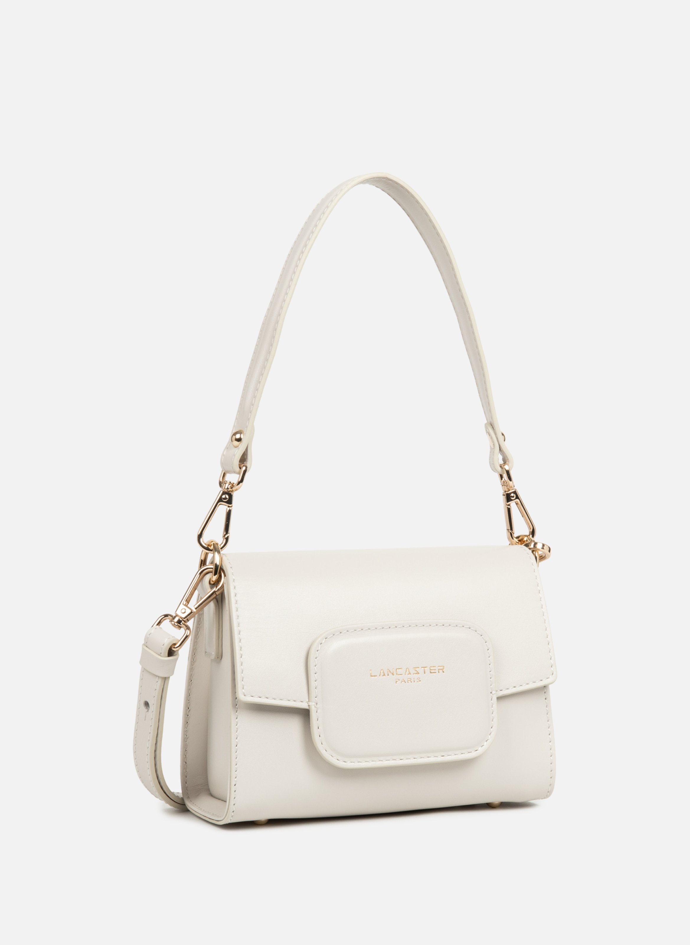 Mini sac trotteur - paris pad LANCASTER Blanc