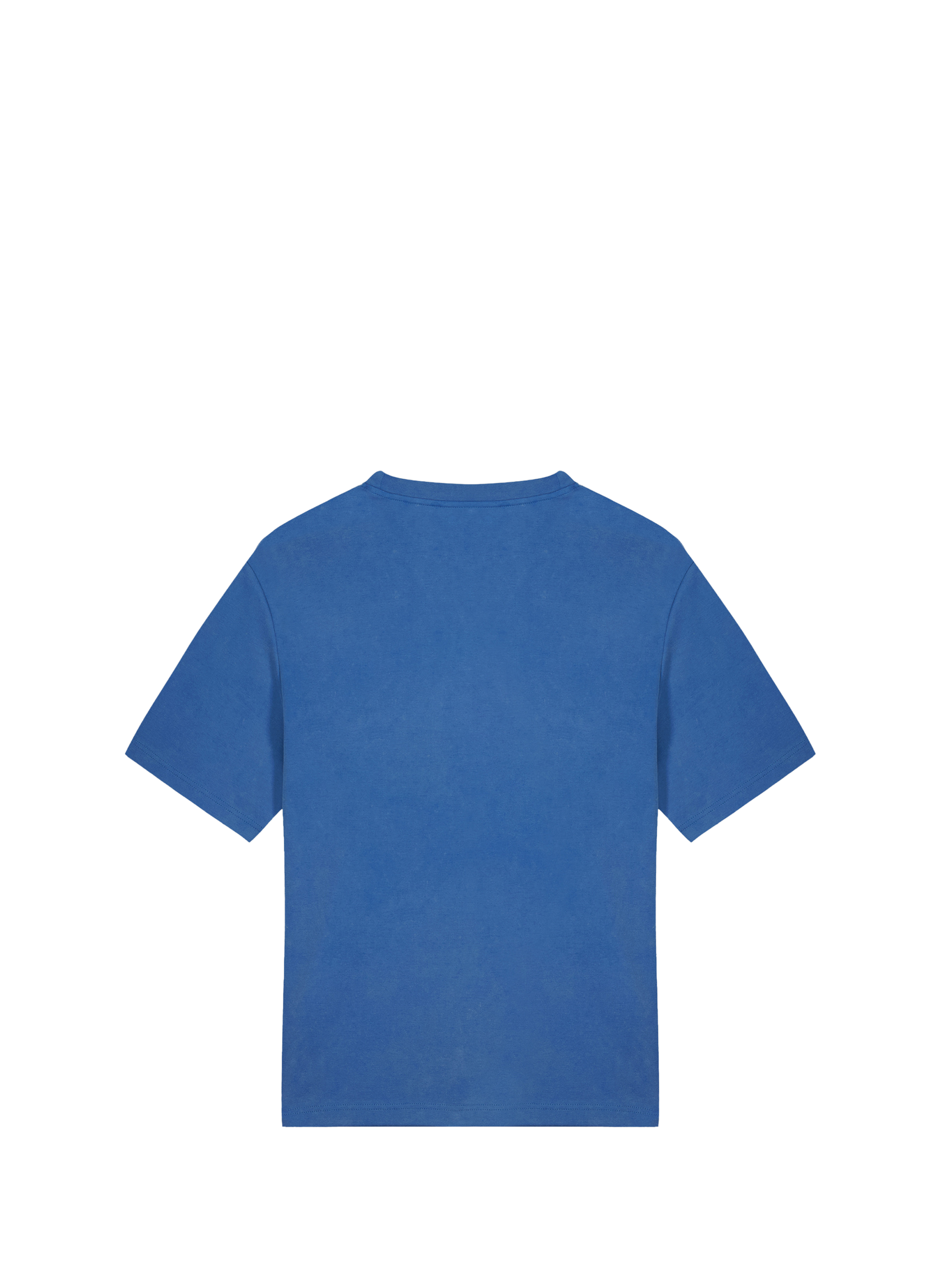 T-shirt droit Chassaigne en coton biologique MAISON LABICHE Bleu