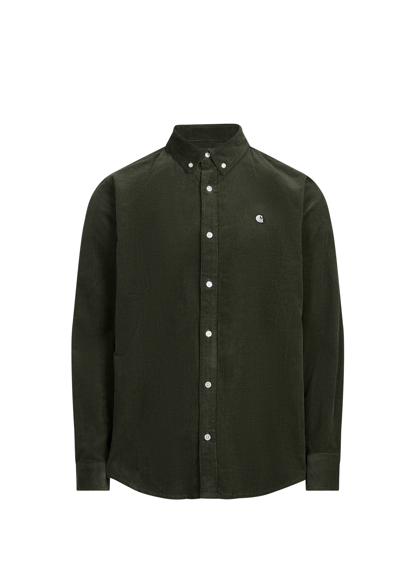 Chemise droit en velours côtelé CARHARTT WIP Vert
