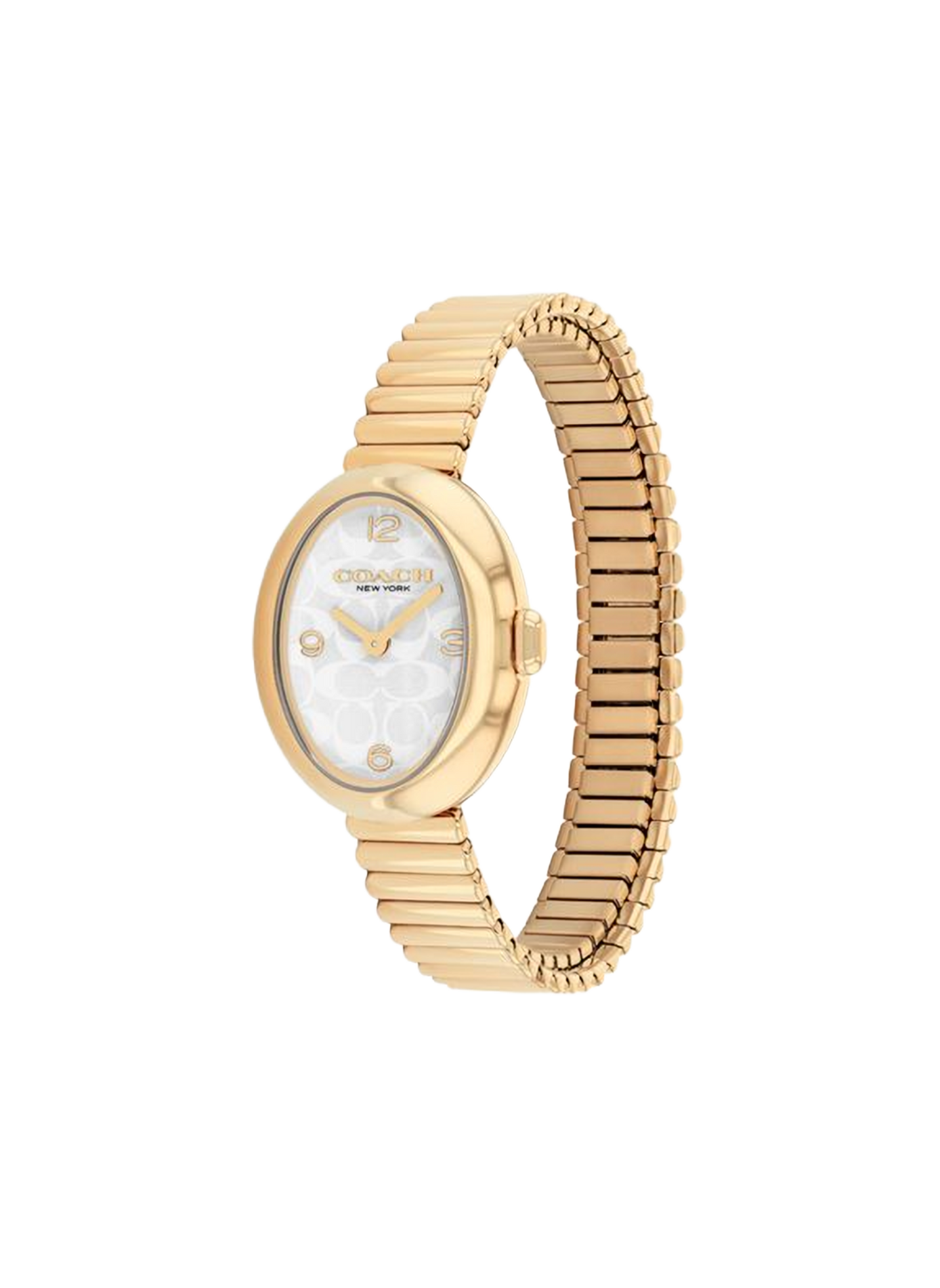 Montre quartz Sammy en acier inoxydable COACH MONTRES Doré