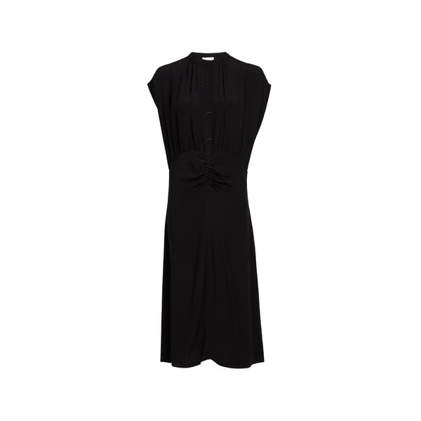 Robe jacquard longue boutonnée Robe jacquard longue boutonnée