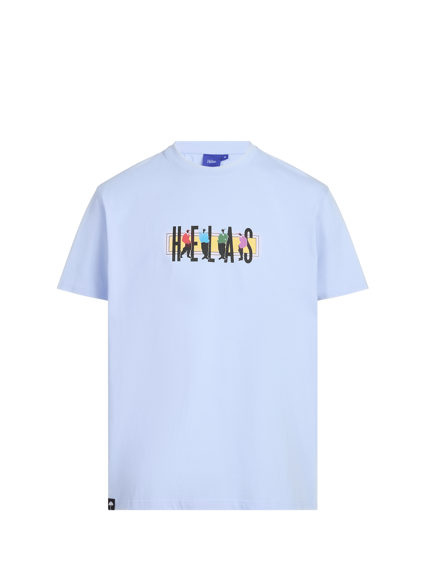 Printed Ibiz Tee cotton T-shirt  Pastel blue